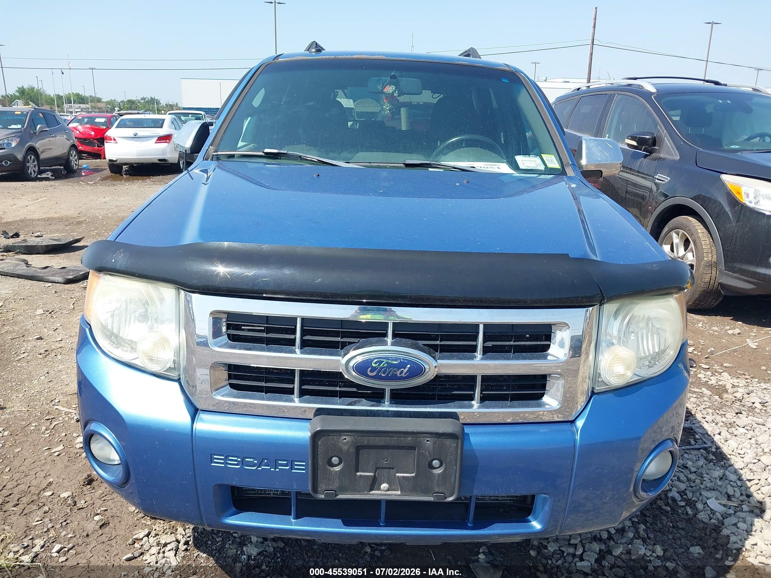 2009 Ford Escape Xlt Blue vin: 1FMCU93G19KA95230