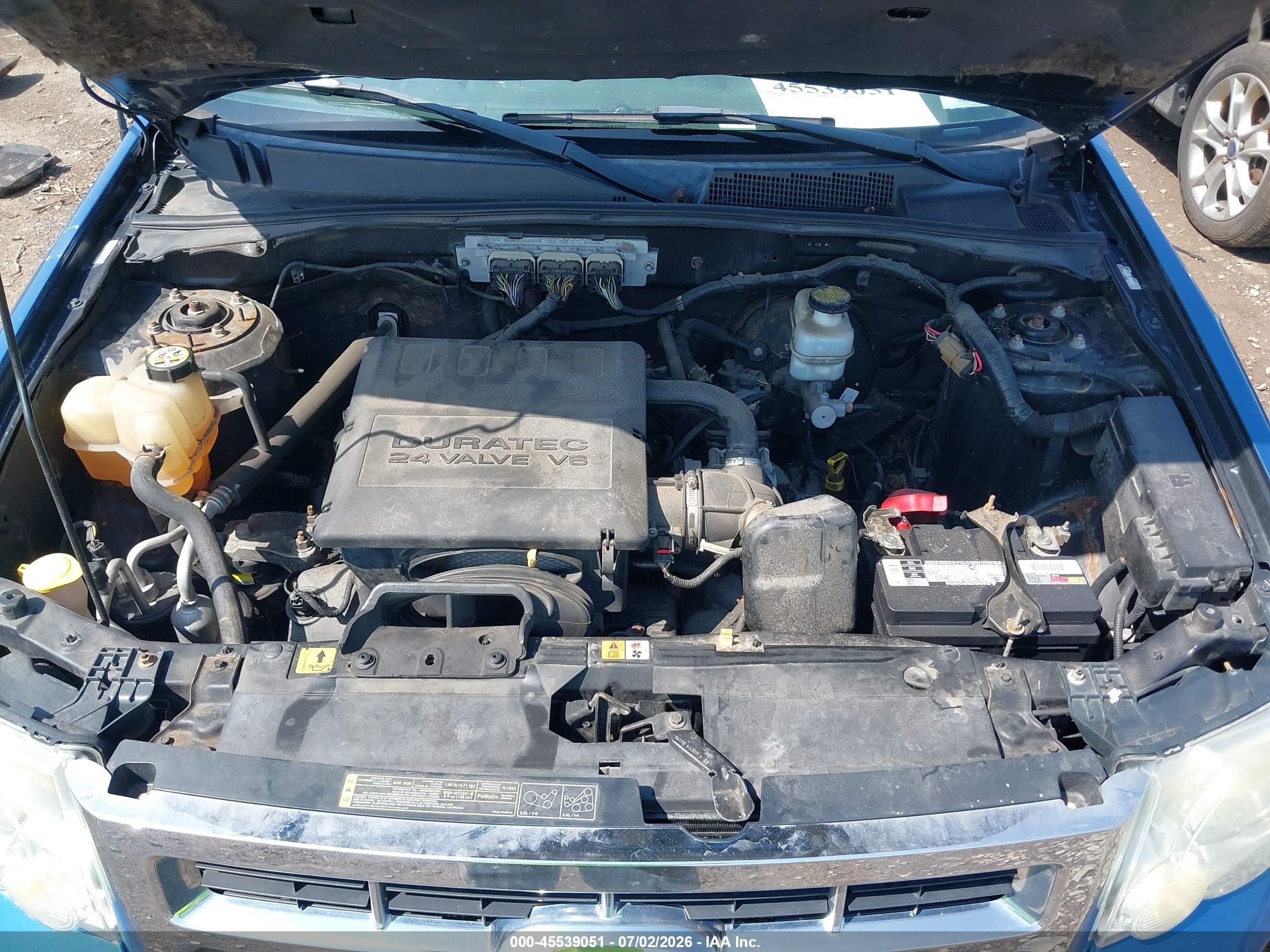 2009 Ford Escape Xlt Blue vin: 1FMCU93G19KA95230