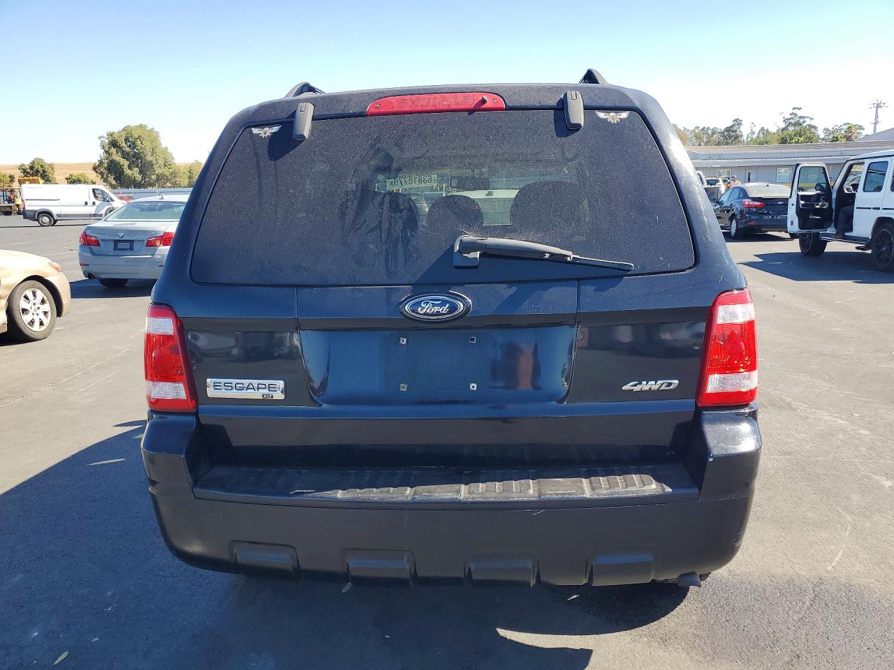 2009 Ford Escape Xlt Black vin: 1FMCU93G19KC10649