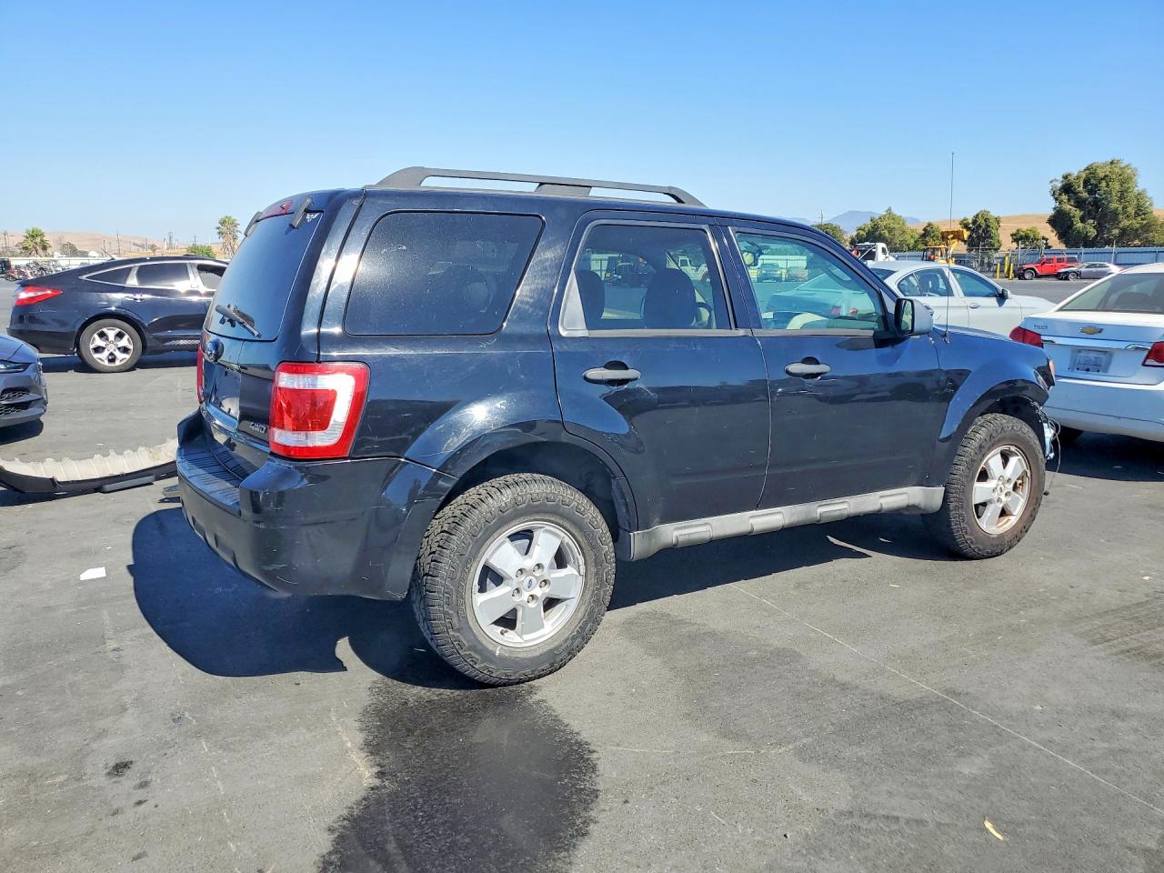 2009 Ford Escape Xlt Black vin: 1FMCU93G19KC10649