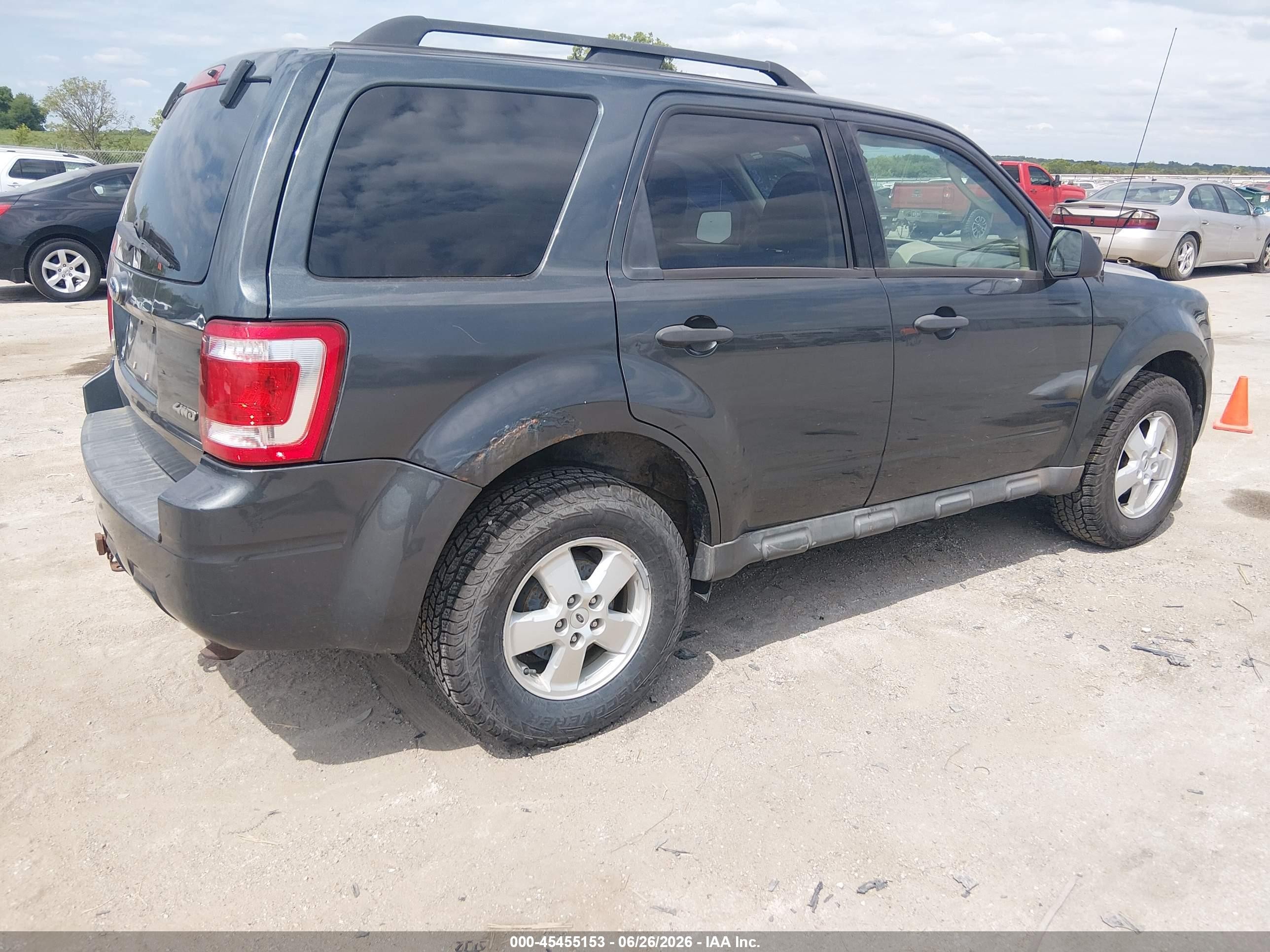 2009 Ford Escape Xlt Gray vin: 1FMCU93G19KC69300