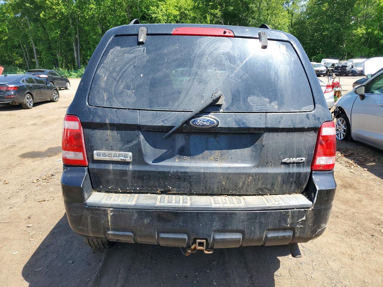 2009 Ford Escape Xlt Black vin: 1FMCU93G39KA86755