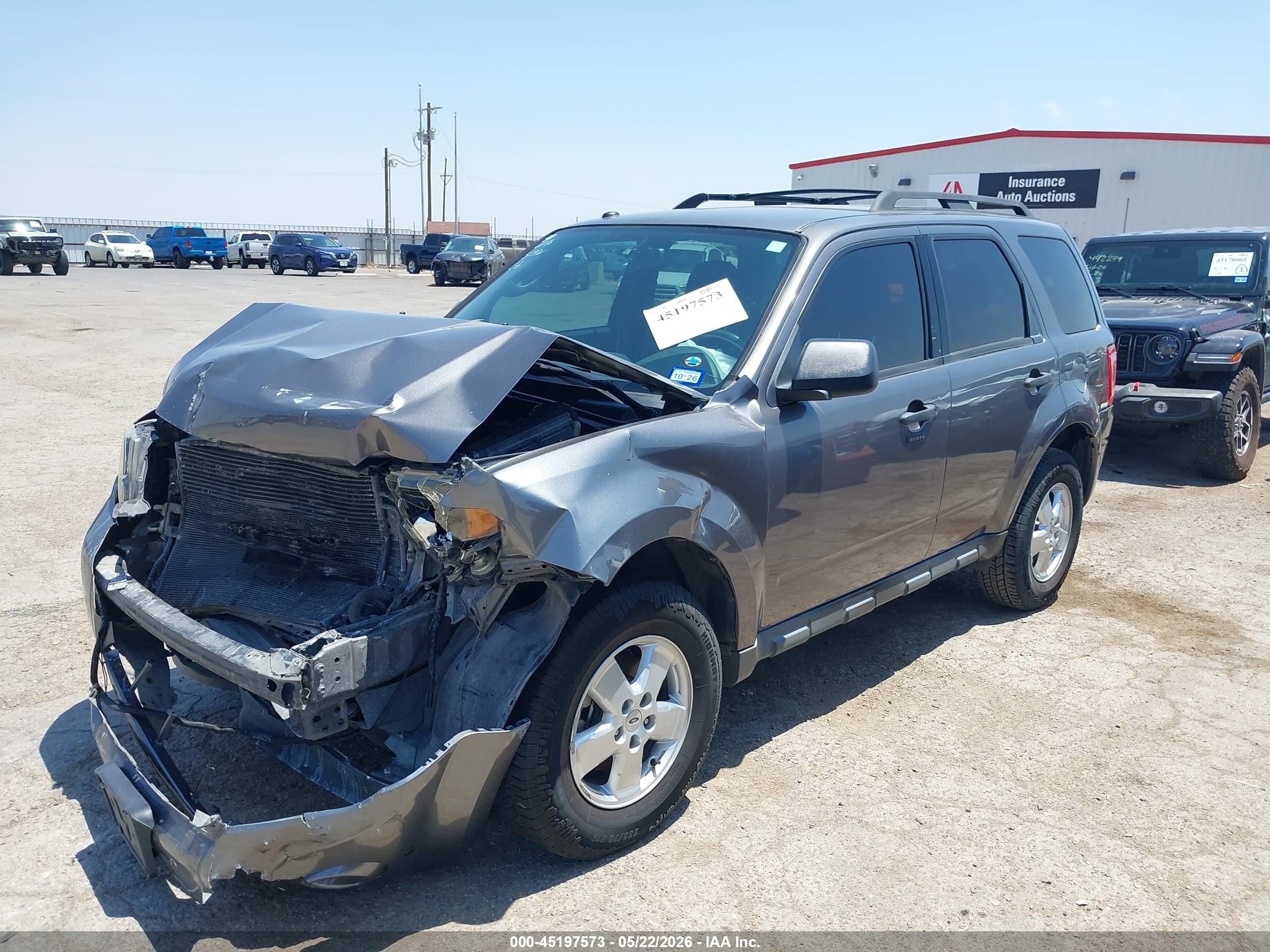 2009 Ford Escape Xlt Gray vin: 1FMCU93G49KB78991