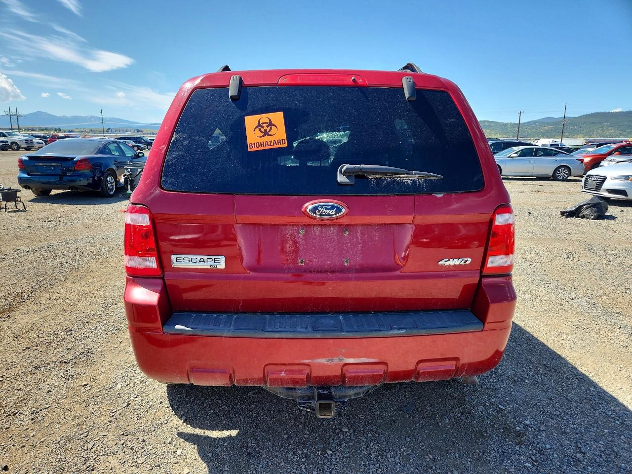 2009 Ford Escape Xlt Maroon vin: 1FMCU93G49KC11701