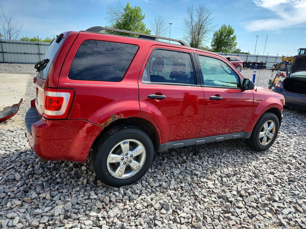 2009 Ford Escape Xlt Red vin: 1FMCU93G59KA07487