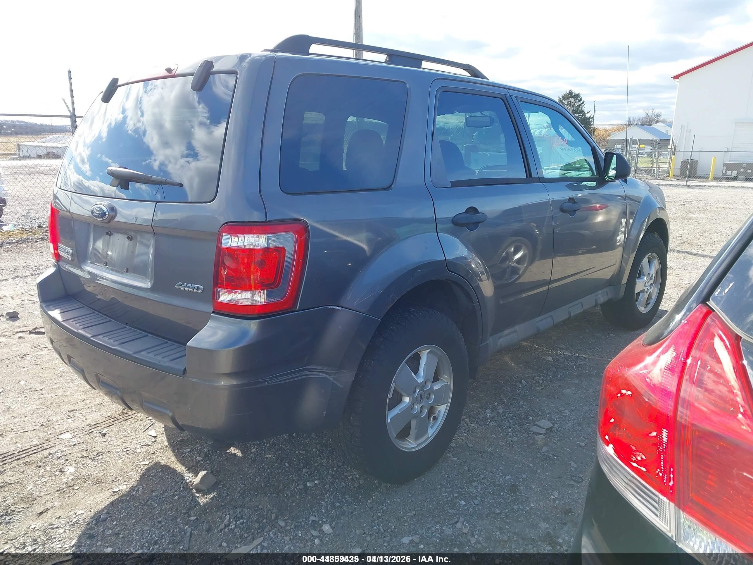 2009 Ford Escape Xlt Gray vin: 1FMCU93G59KA81962