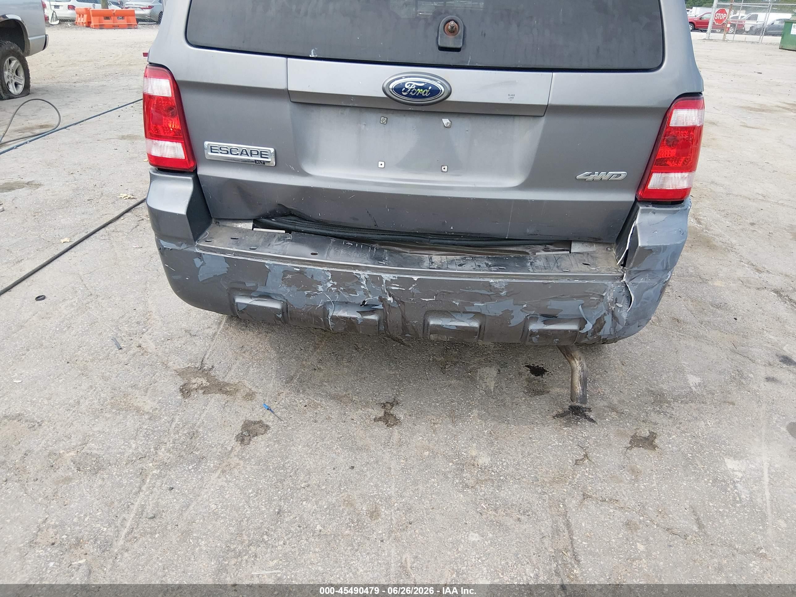 2009 Ford Escape Xlt Gray vin: 1FMCU93G69KB62260
