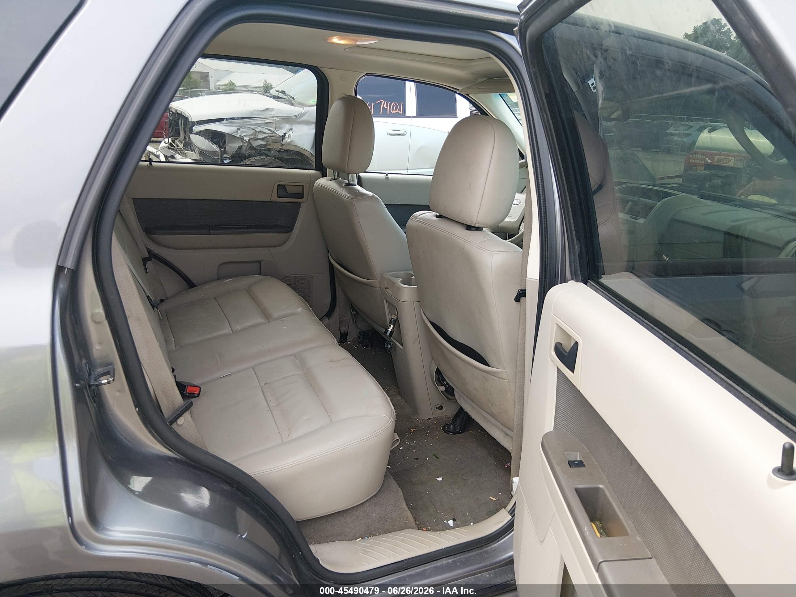 2009 Ford Escape Xlt Gray vin: 1FMCU93G69KB62260