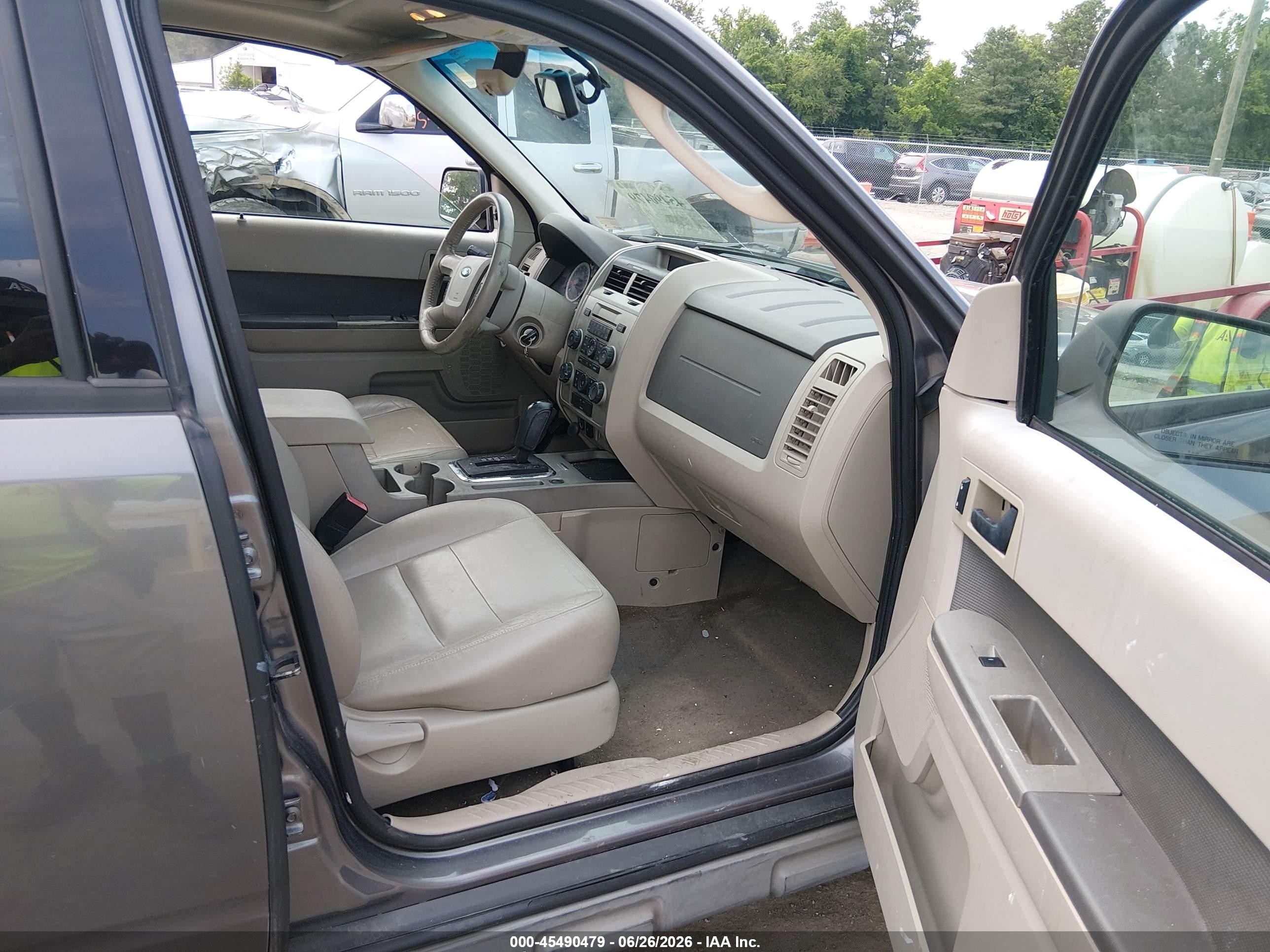 2009 Ford Escape Xlt Gray vin: 1FMCU93G69KB62260