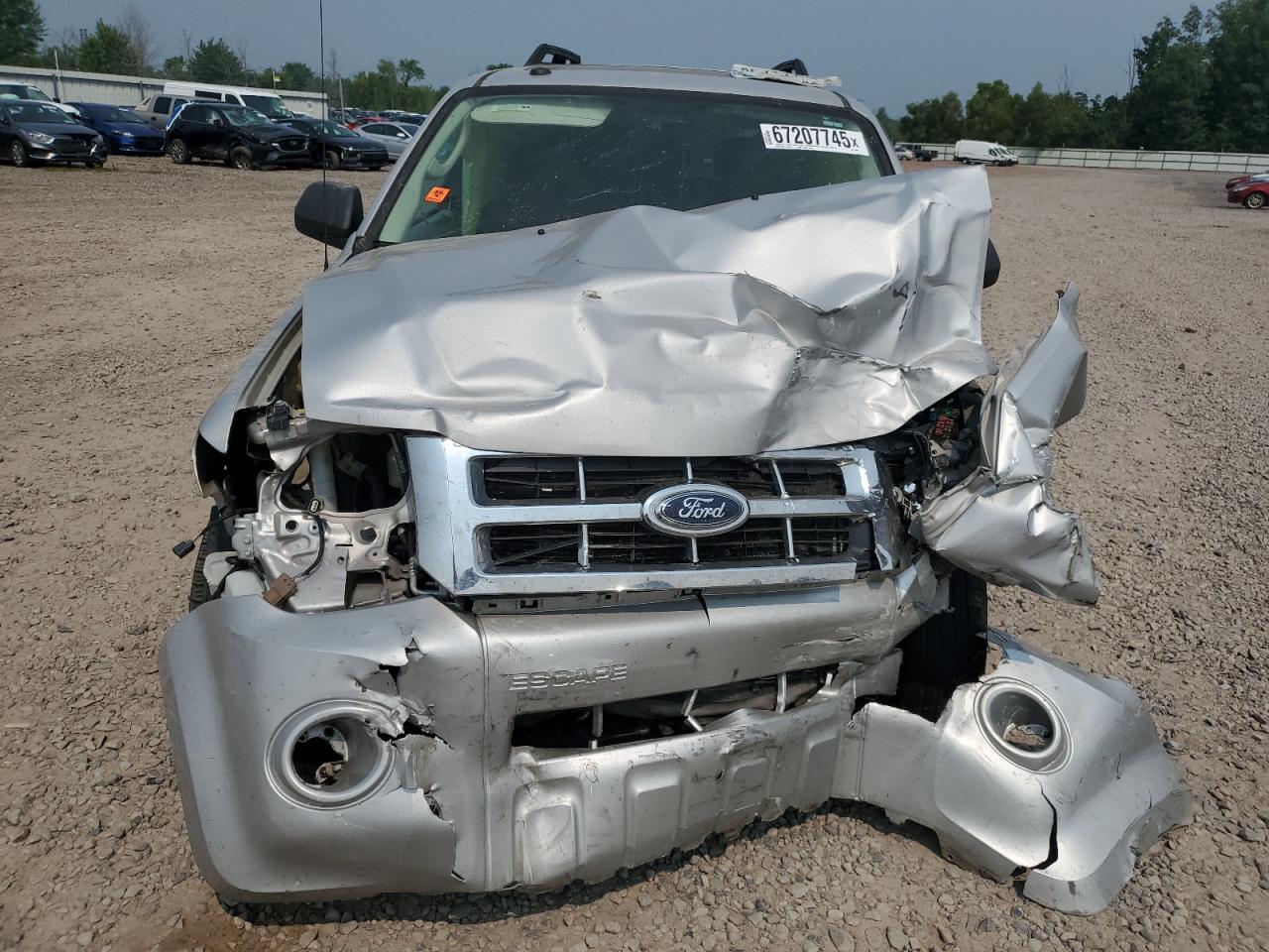2009 Ford Escape Xlt Silver vin: 1FMCU93G69KB79589