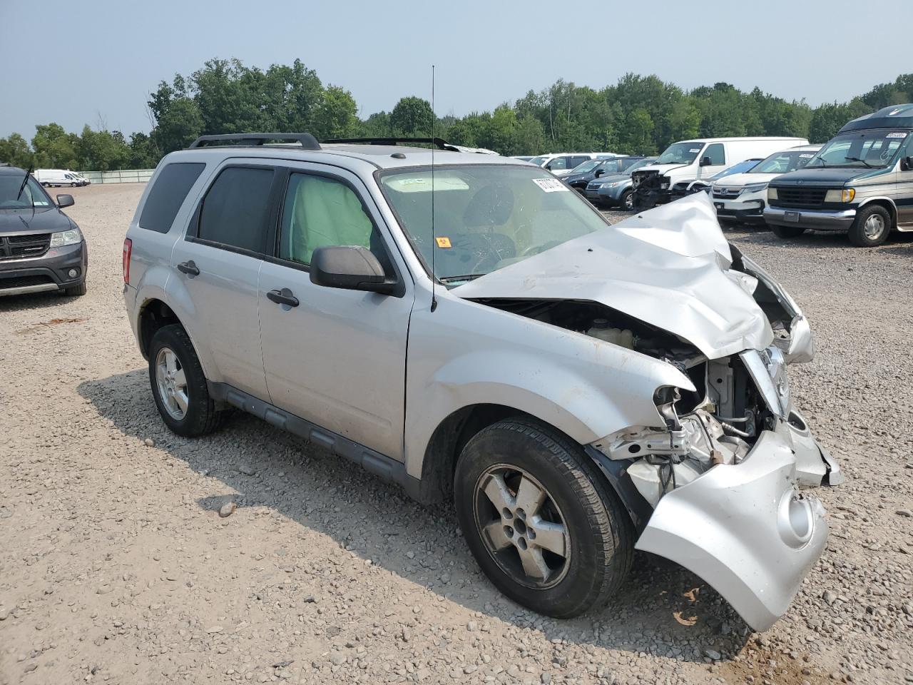 2009 Ford Escape Xlt Silver vin: 1FMCU93G69KB79589