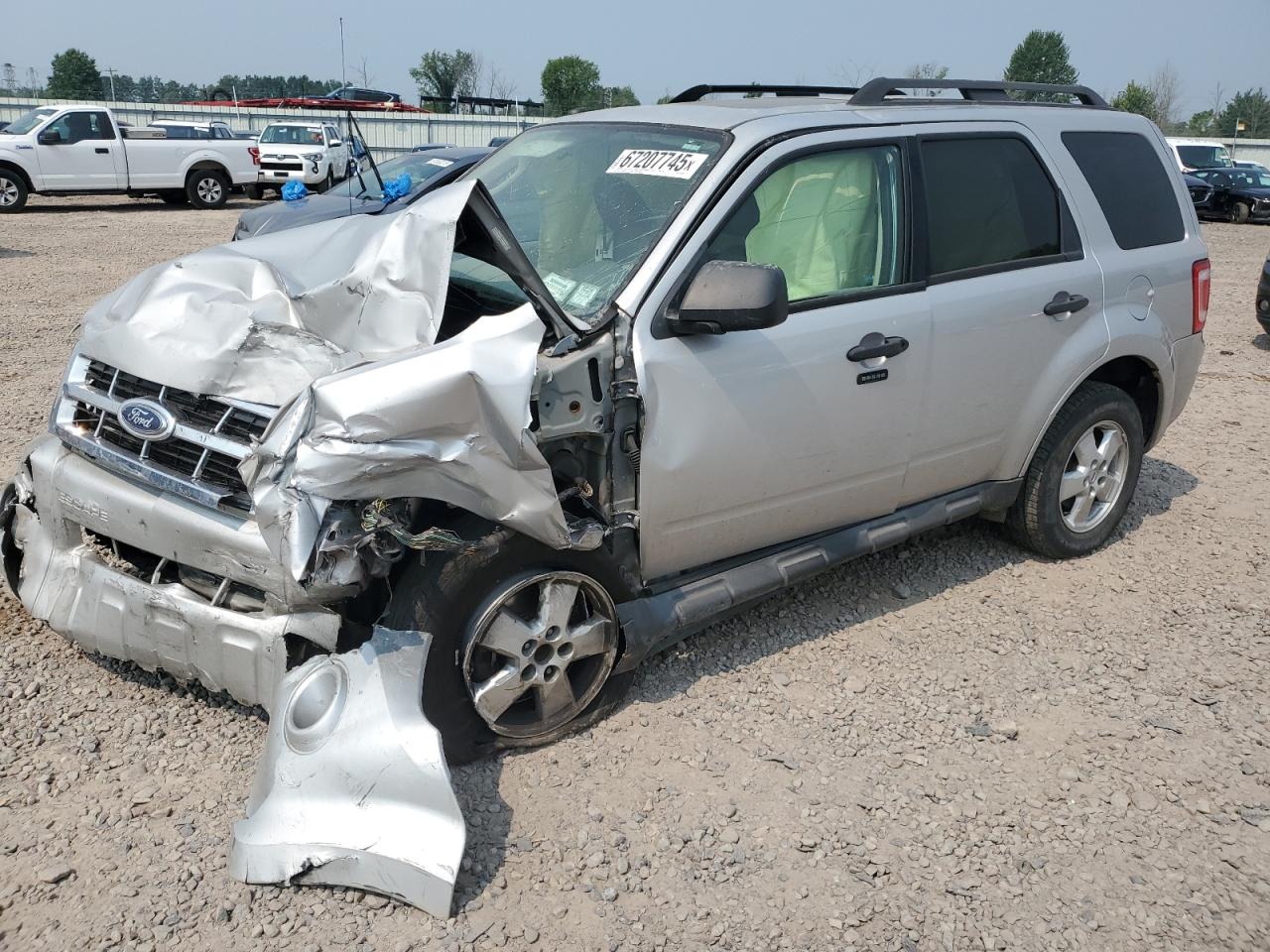 2009 Ford Escape Xlt Silver vin: 1FMCU93G69KB79589