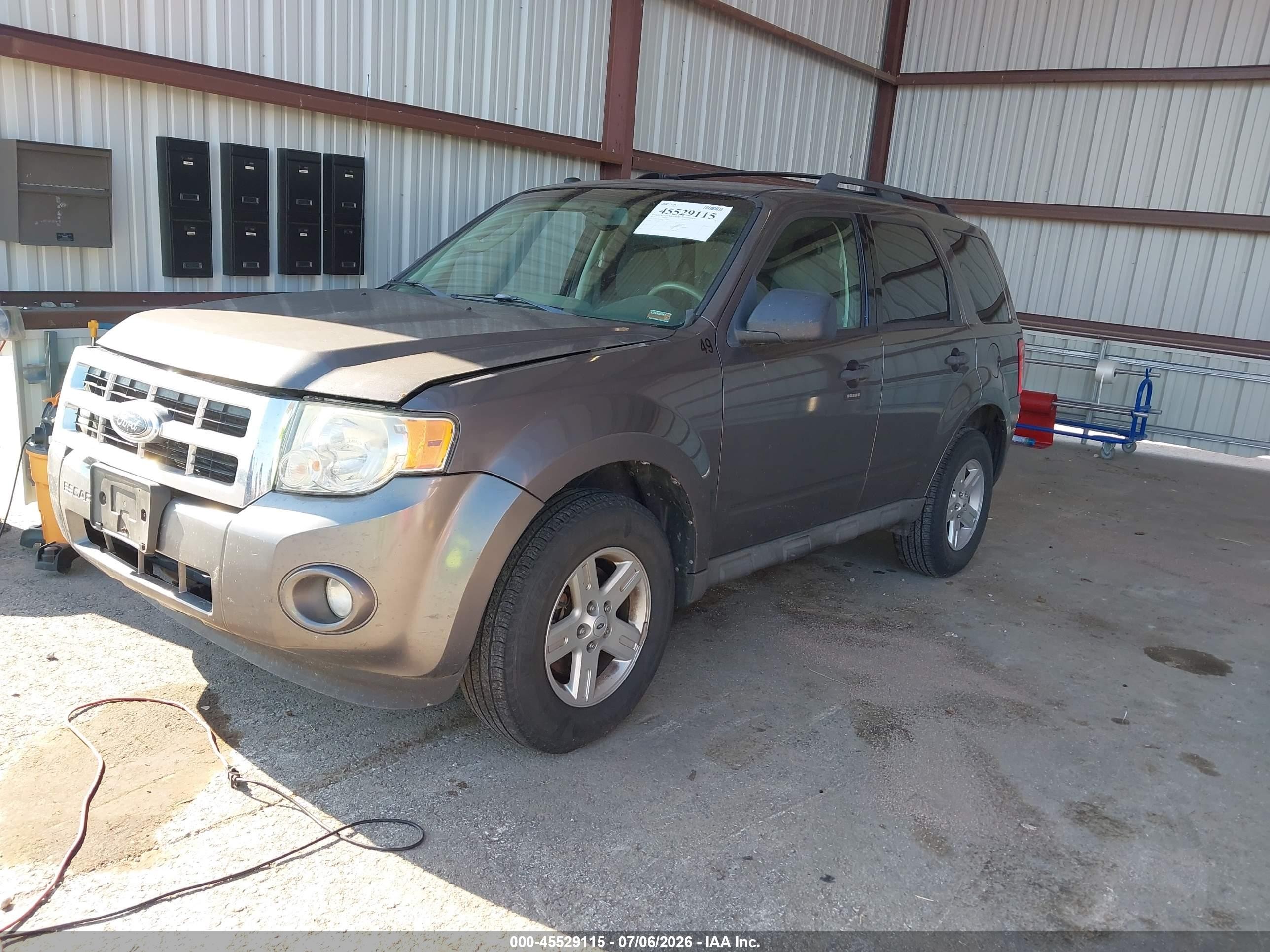 2009 Ford Escape Xlt Gray vin: 1FMCU93G69KC05060
