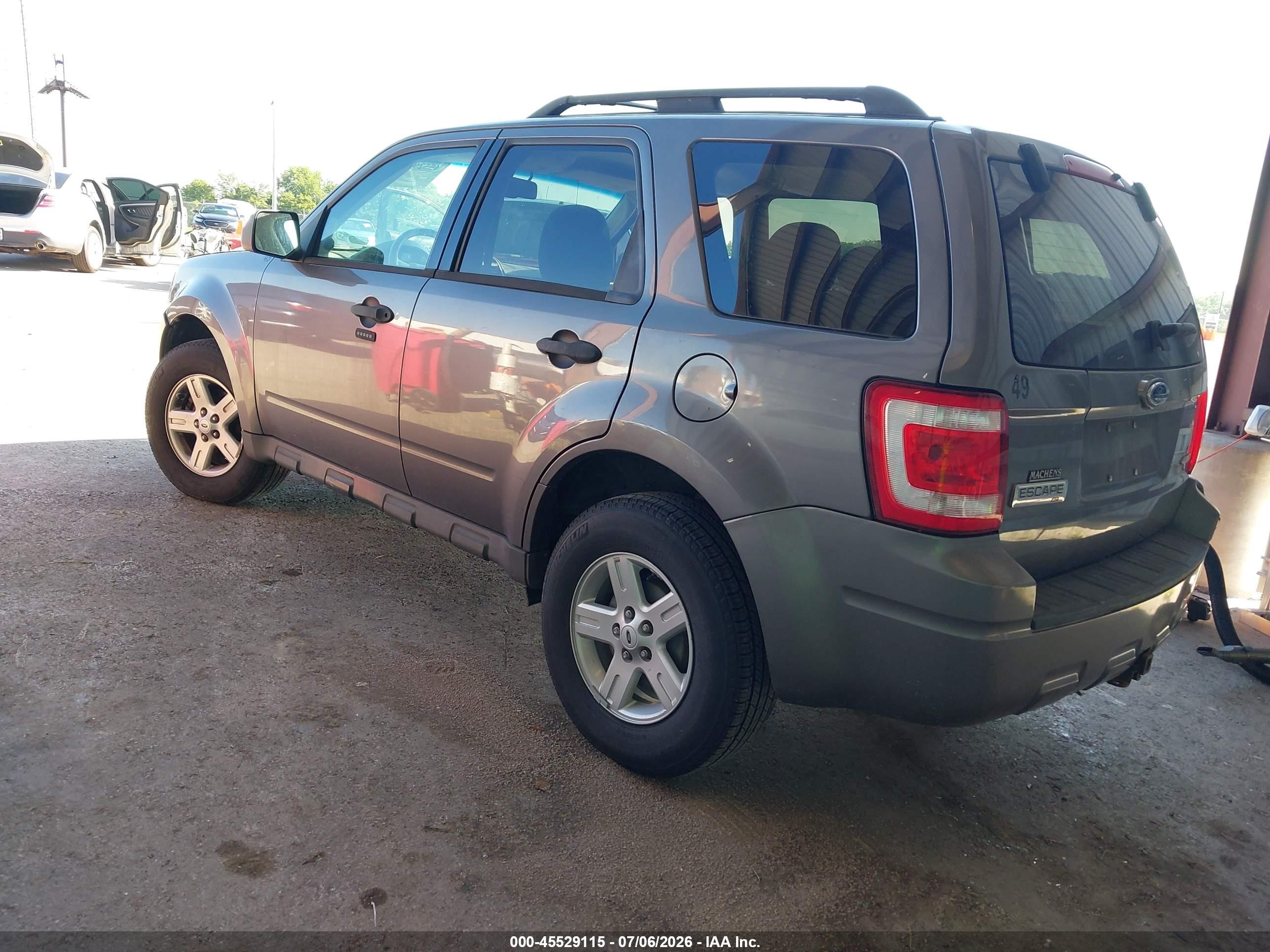 2009 Ford Escape Xlt Gray vin: 1FMCU93G69KC05060