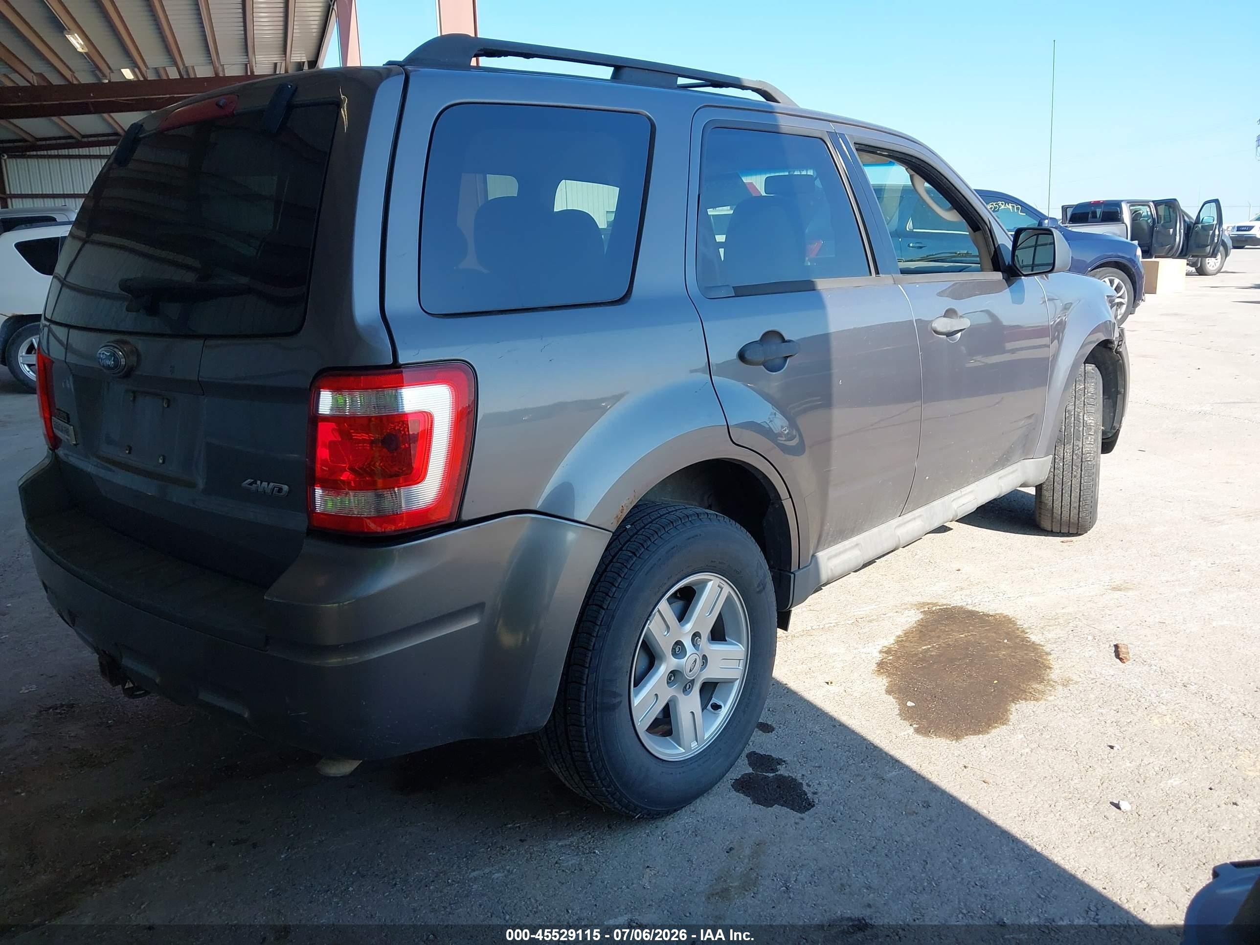 2009 Ford Escape Xlt Gray vin: 1FMCU93G69KC05060