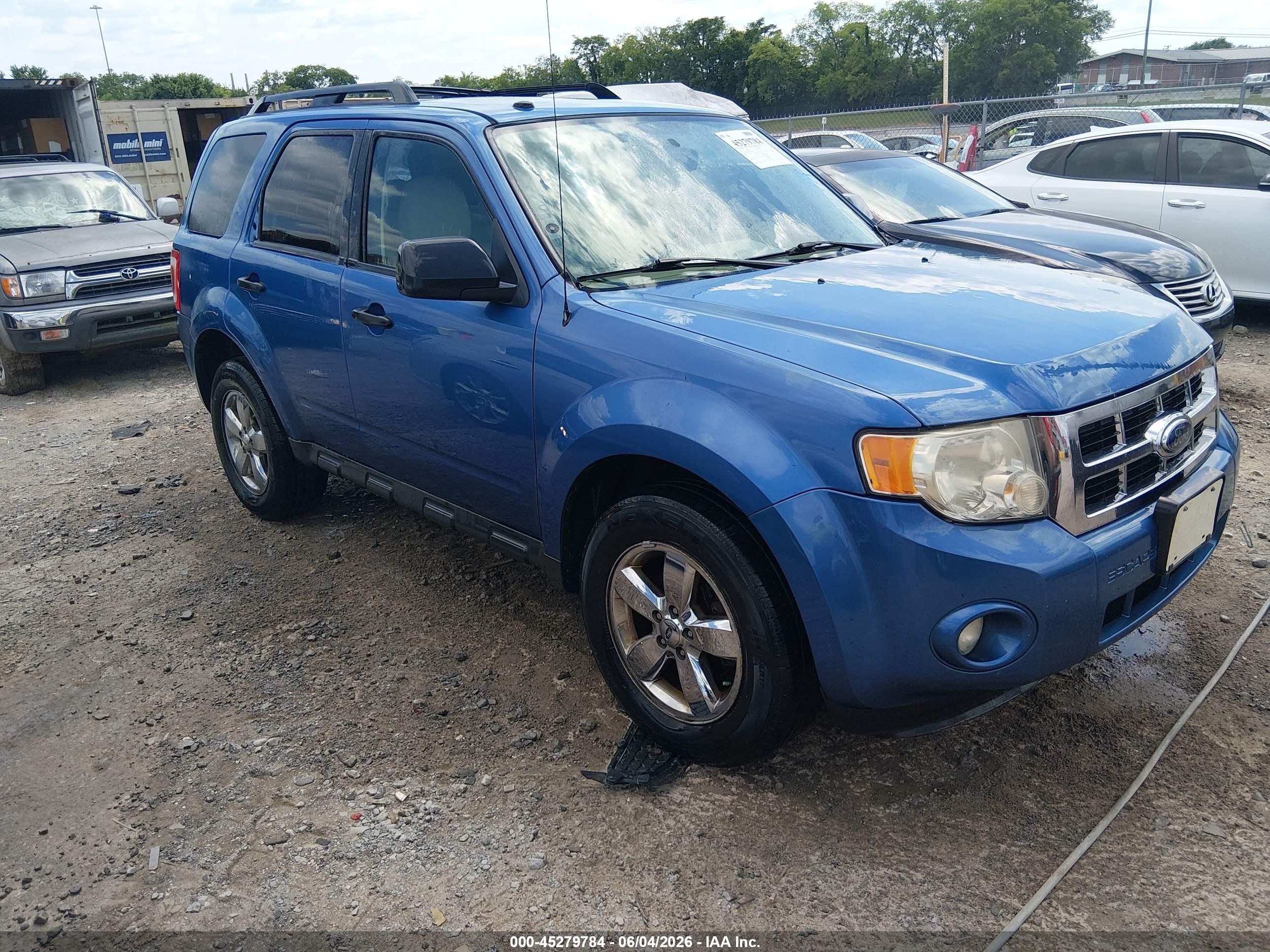 2009 Ford Escape Xlt Light Blue vin: 1FMCU93G79KA20399
