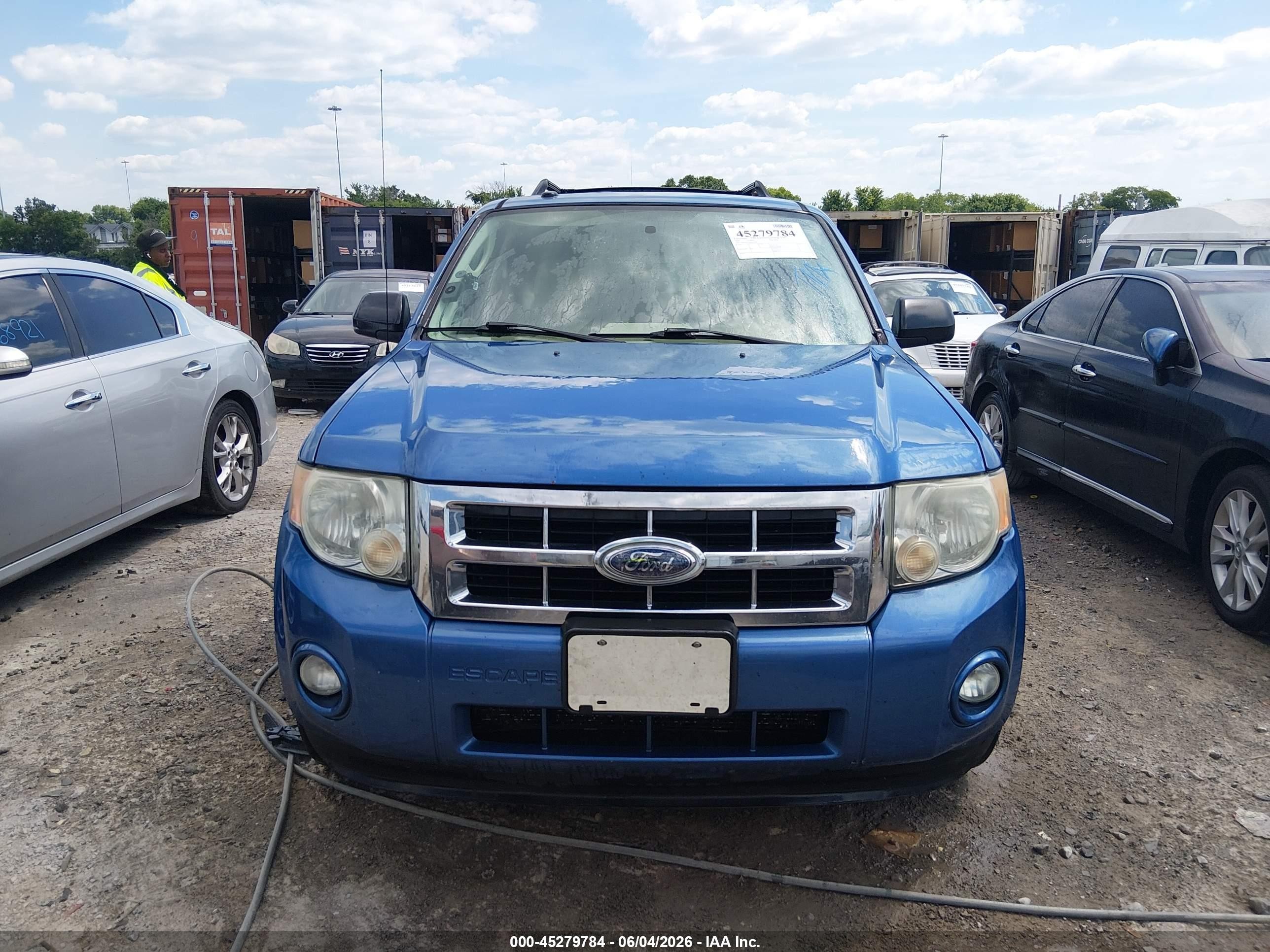 2009 Ford Escape Xlt Light Blue vin: 1FMCU93G79KA20399