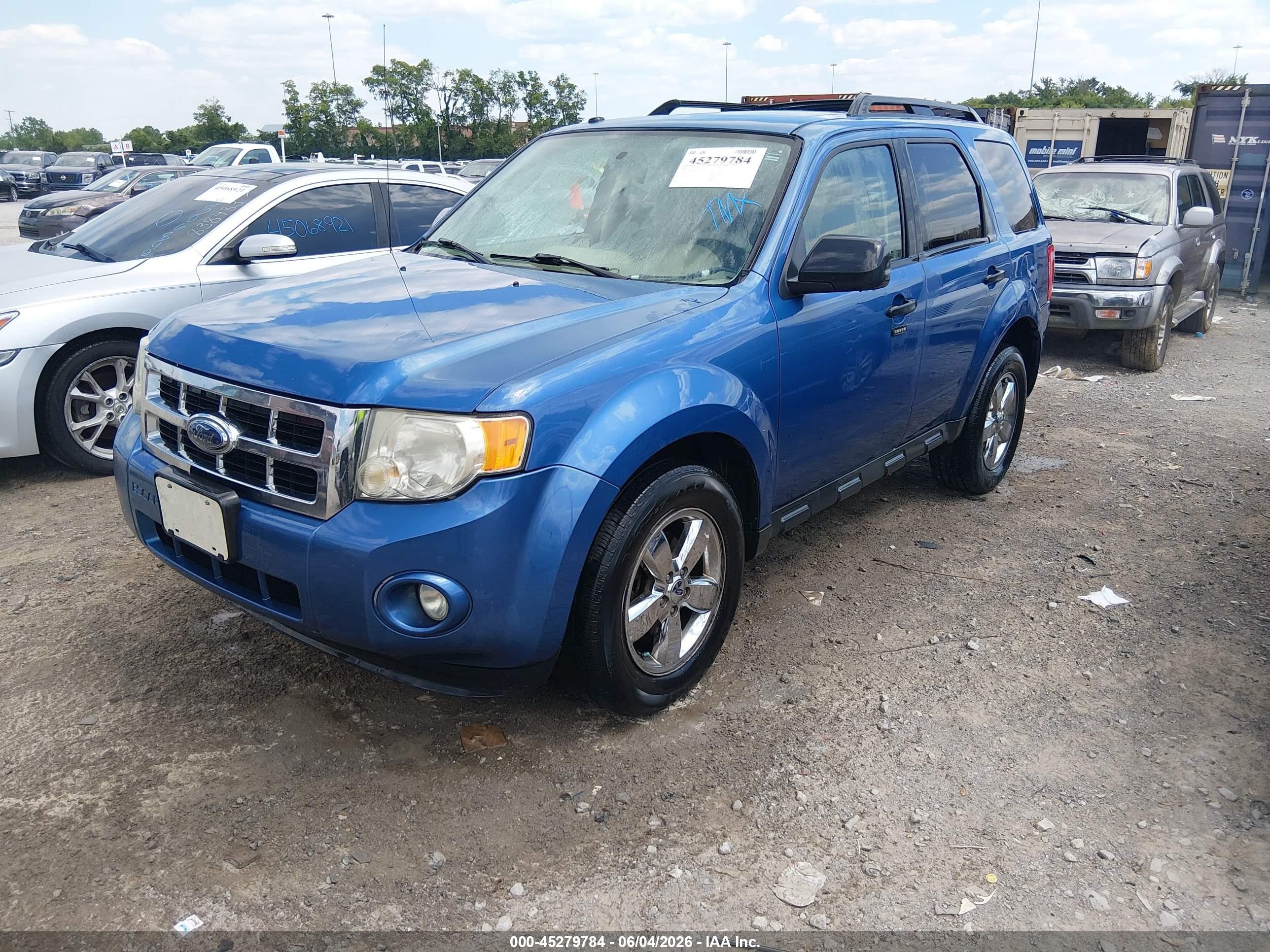 2009 Ford Escape Xlt Light Blue vin: 1FMCU93G79KA20399