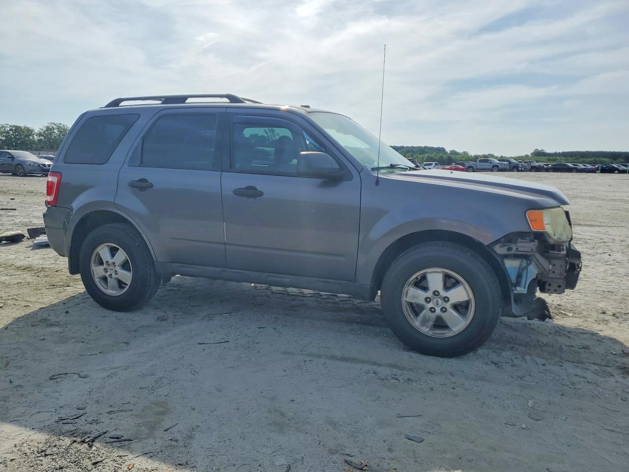 2009 Ford Escape Xlt Gray vin: 1FMCU93G79KA35579