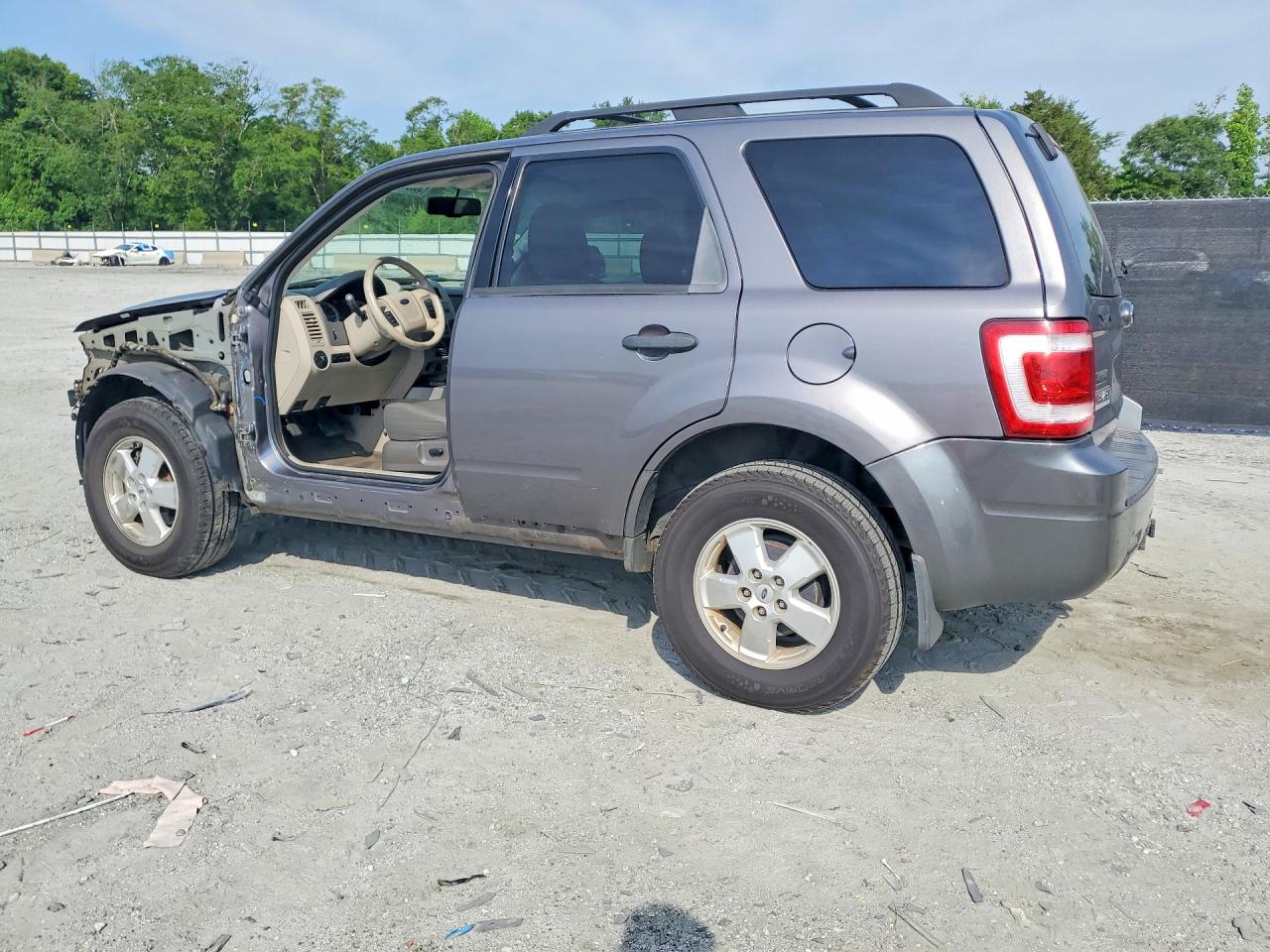 2009 Ford Escape Xlt Gray vin: 1FMCU93G79KA35579