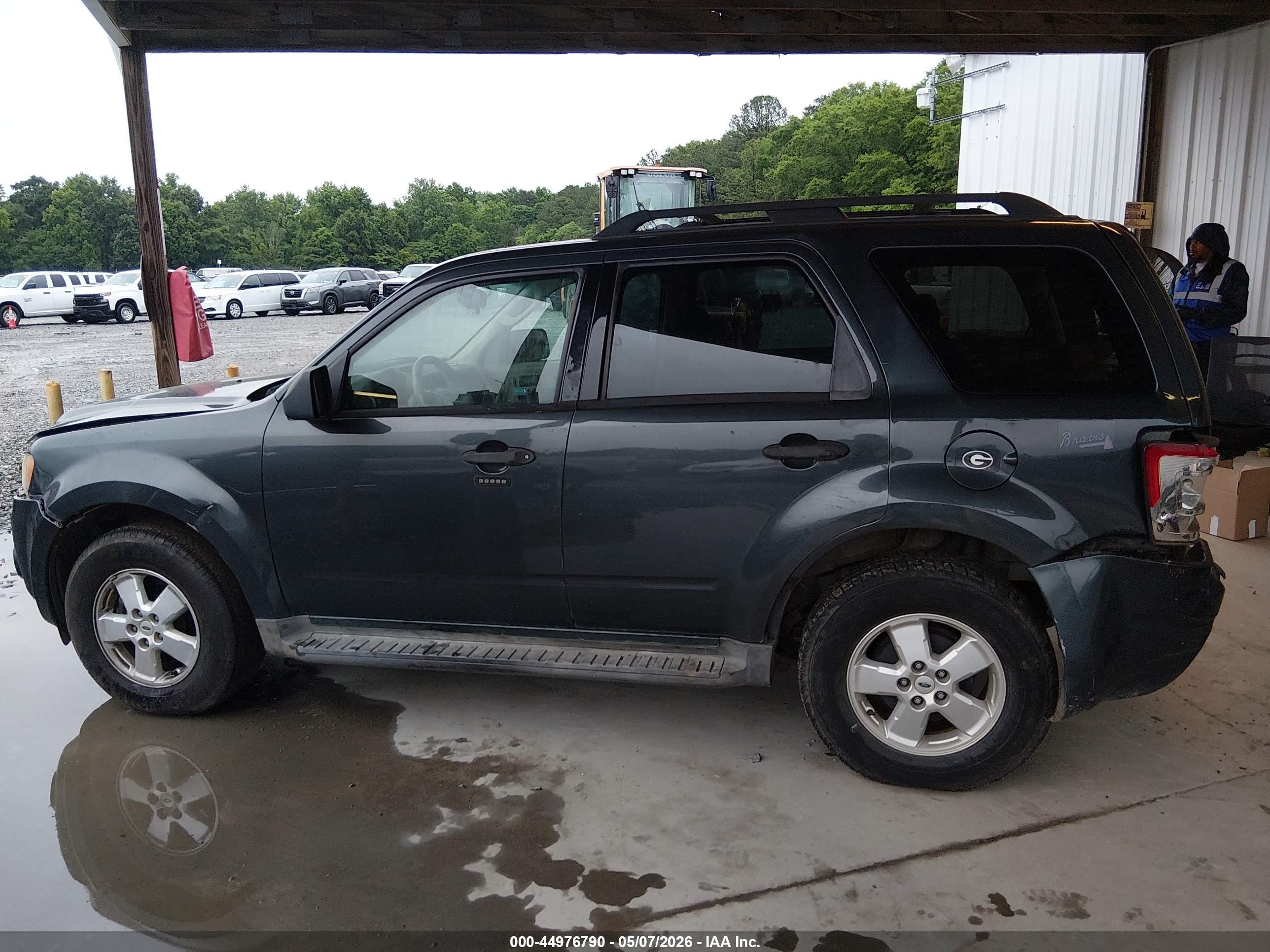 2009 Ford Escape Xlt Серый vin: 1FMCU93G89KA50818