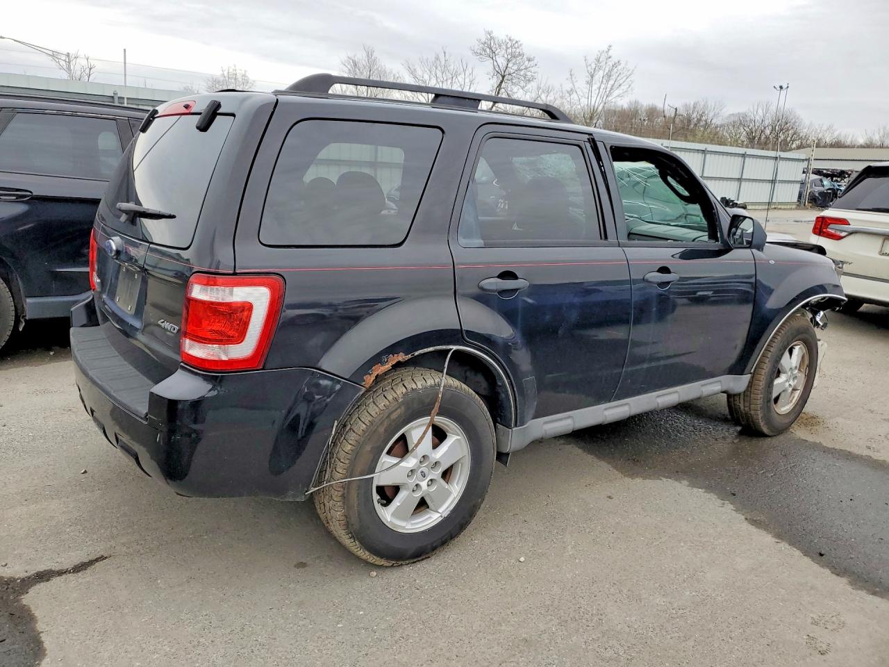 2009 Ford Escape Xlt Black vin: 1FMCU93G89KB20088