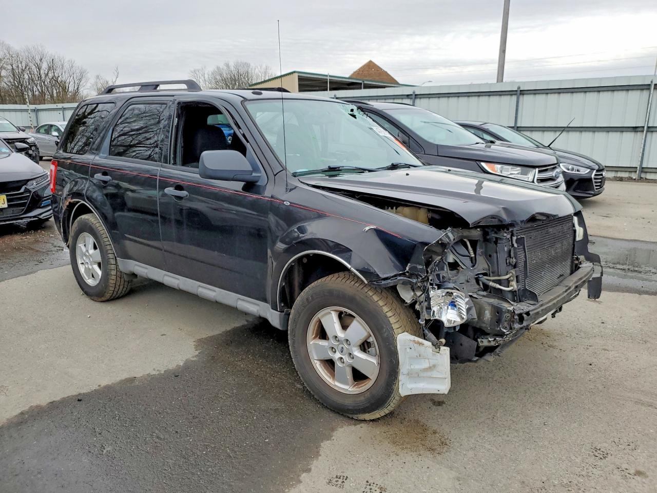 2009 Ford Escape Xlt Black vin: 1FMCU93G89KB20088