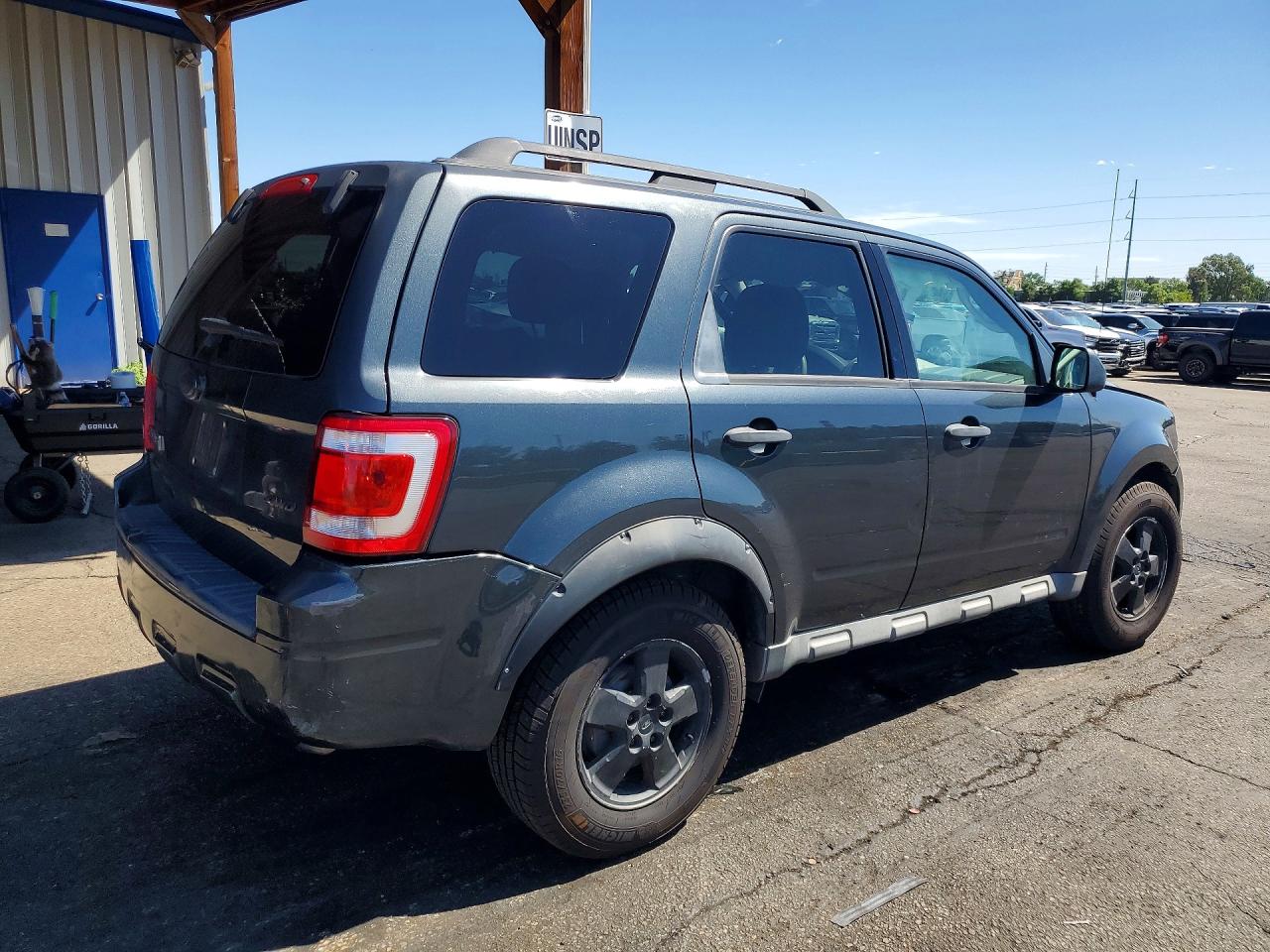 2009 Ford Escape Xlt Gray vin: 1FMCU93G89KB54175
