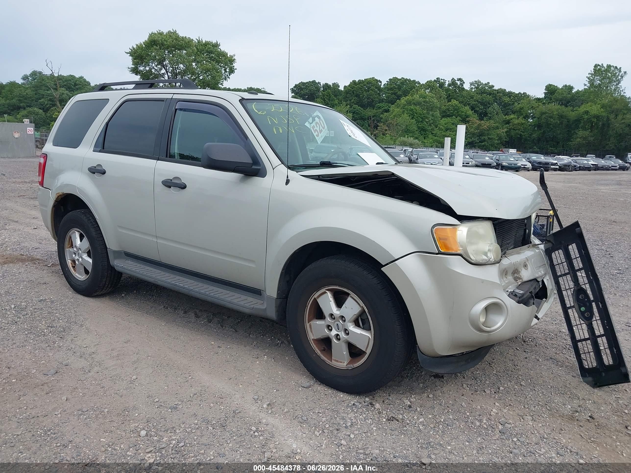 2009 Ford Escape Xlt White vin: 1FMCU93G89KC47147