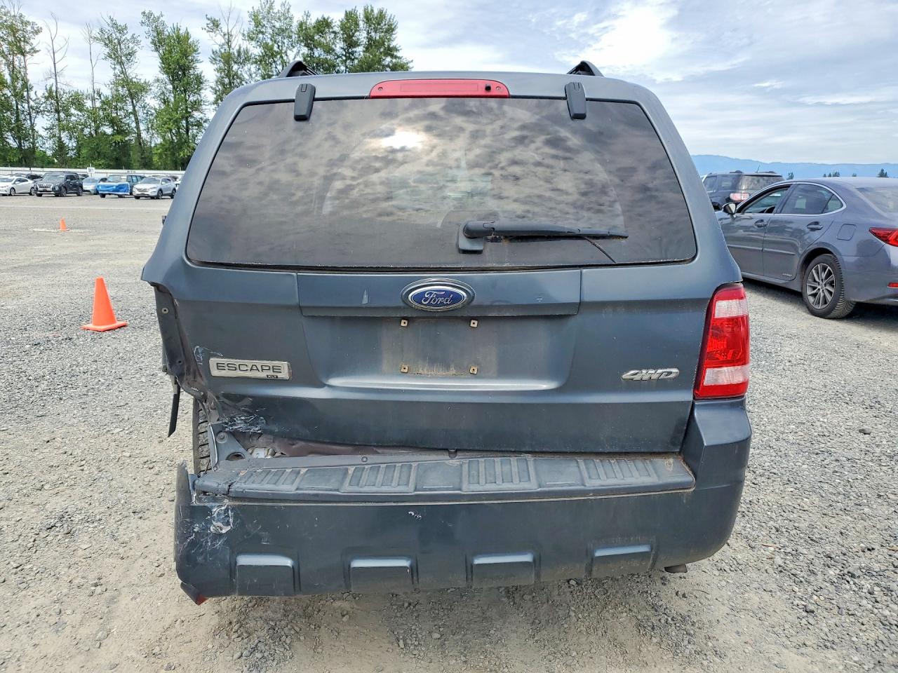 2009 Ford Escape Xlt Gray vin: 1FMCU93G99KA12952