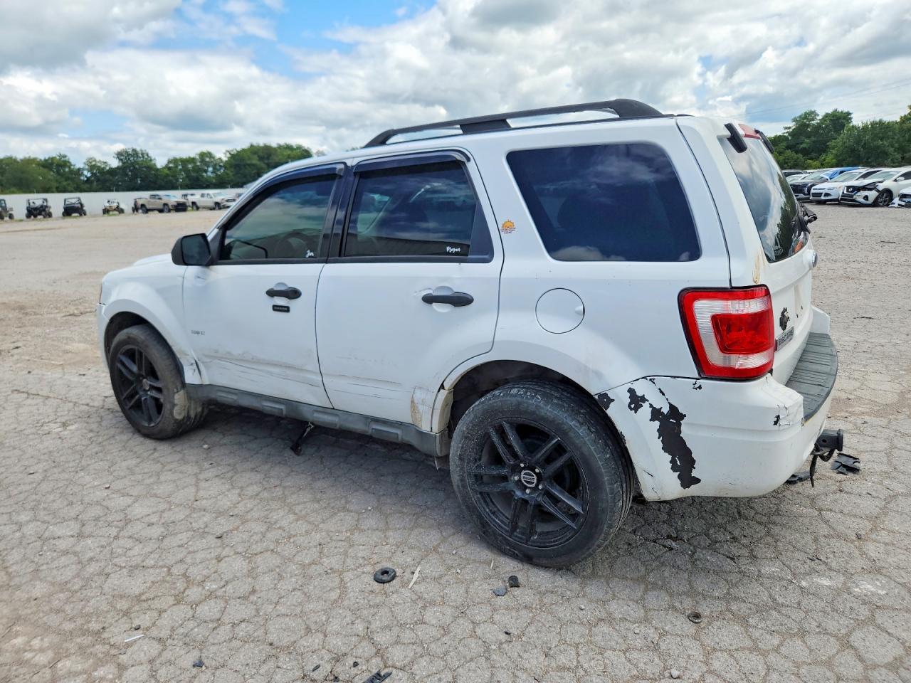 2009 Ford Escape Xlt White vin: 1FMCU93G99KC20023