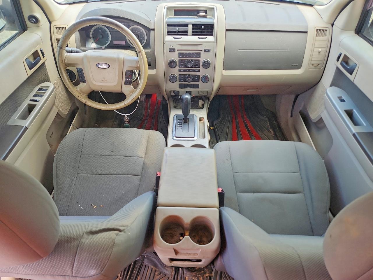 2009 Ford Escape Xlt White vin: 1FMCU93G99KC20023