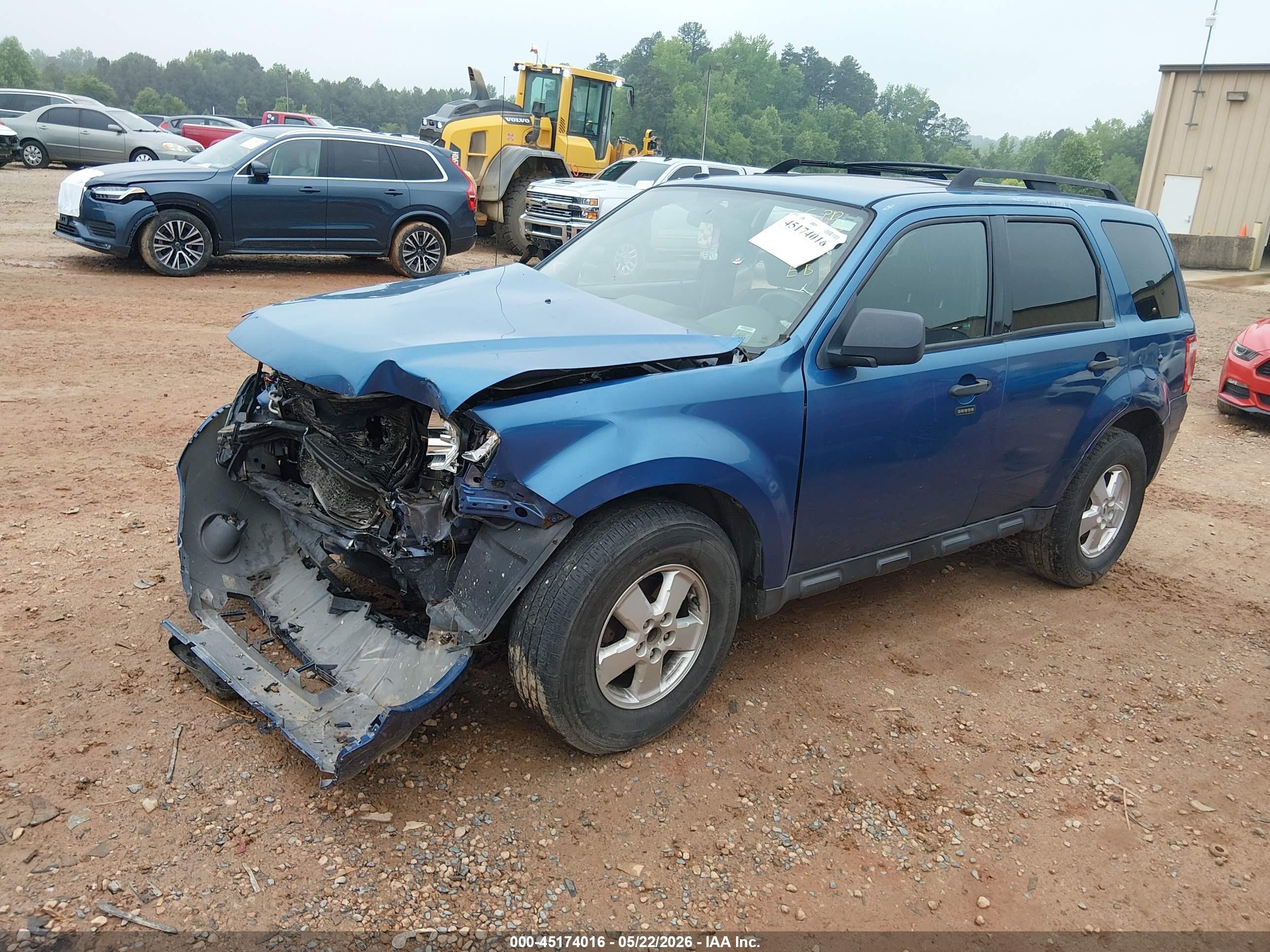2009 Ford Escape Xlt Blue vin: 1FMCU93GX9KA02544