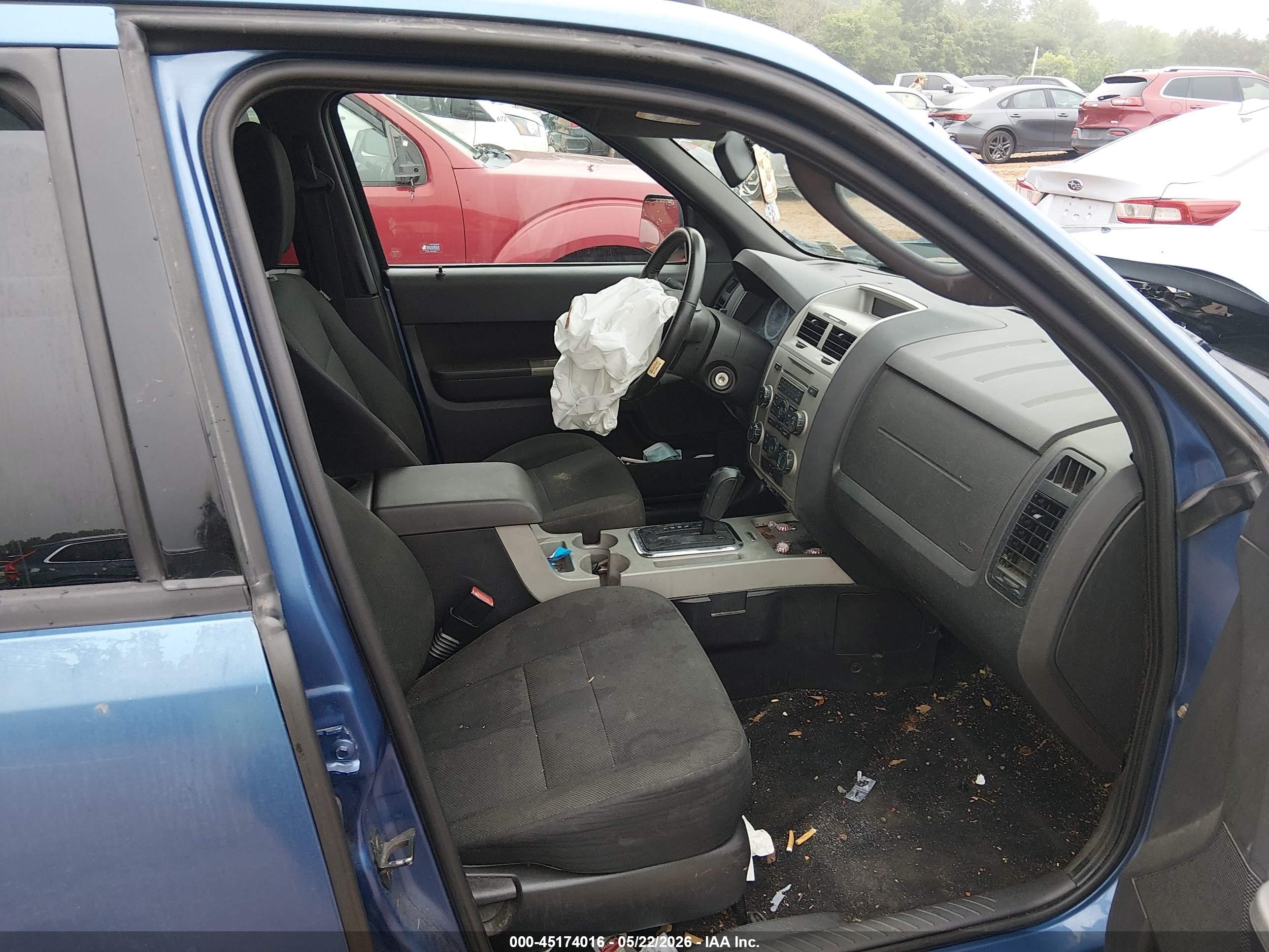 2009 Ford Escape Xlt Blue vin: 1FMCU93GX9KA02544