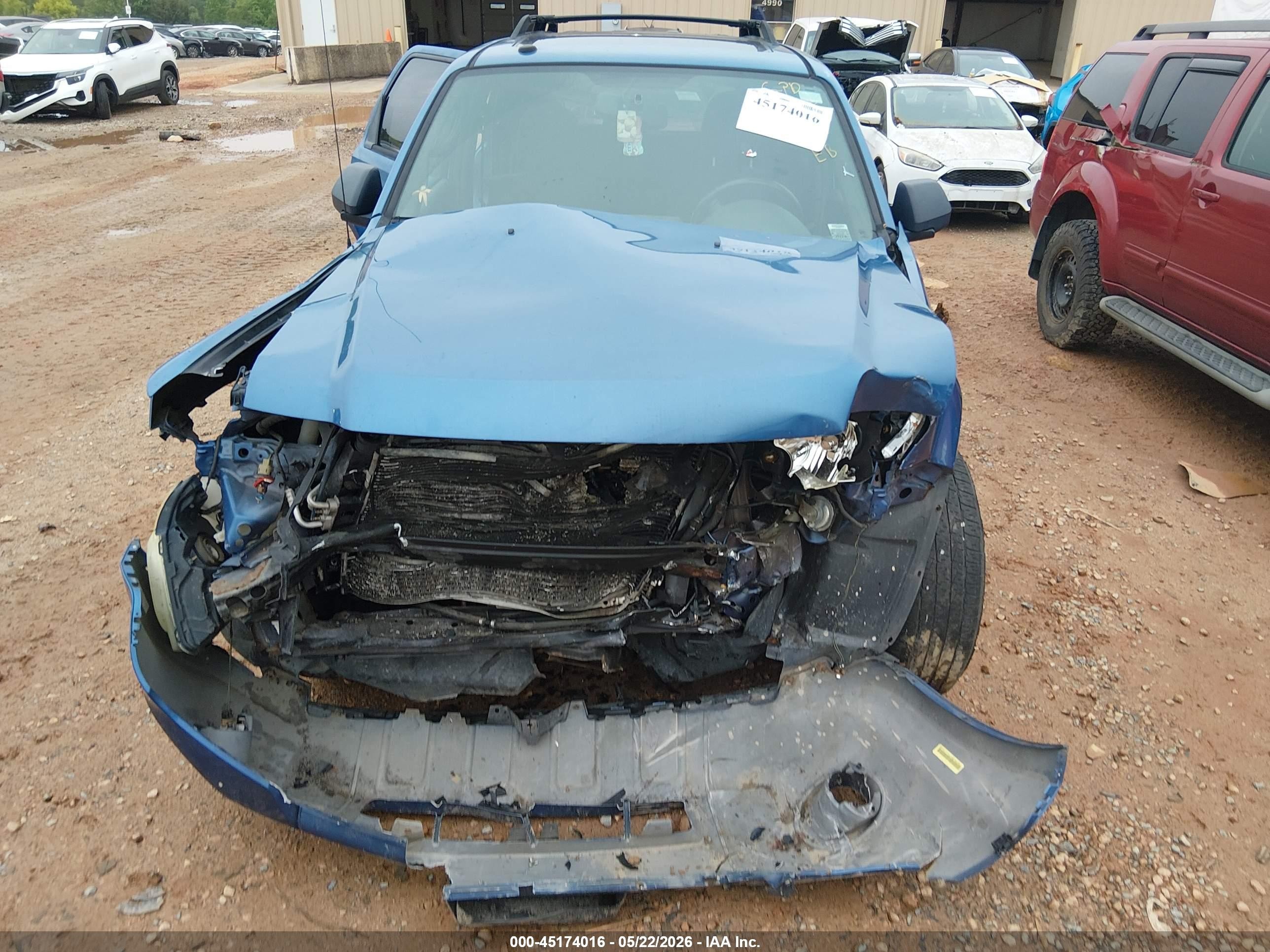 2009 Ford Escape Xlt Blue vin: 1FMCU93GX9KA02544