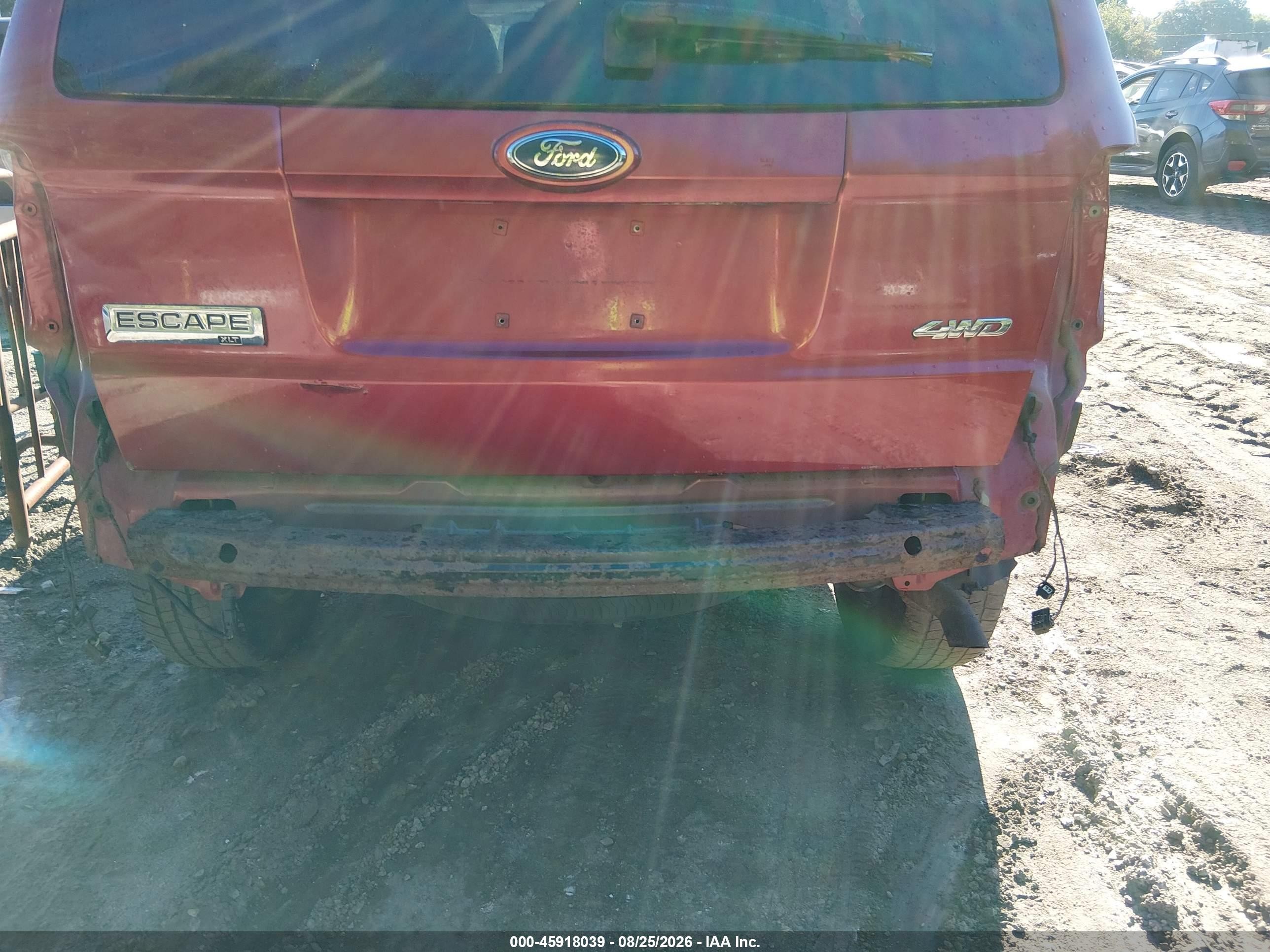 2008 Ford Escape Xlt Red vin: 1FMCU93Z08KA28148