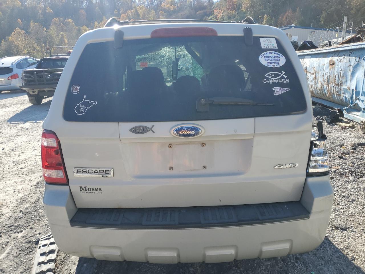 2012 Ford Escape Xlt Кремовый vin: 1FMCU93Z28KB51787