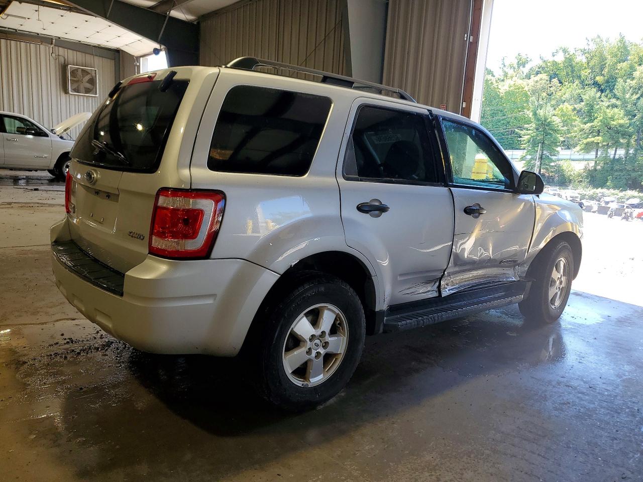 2008 Ford Escape Xlt Silver vin: 1FMCU93Z48KA28153
