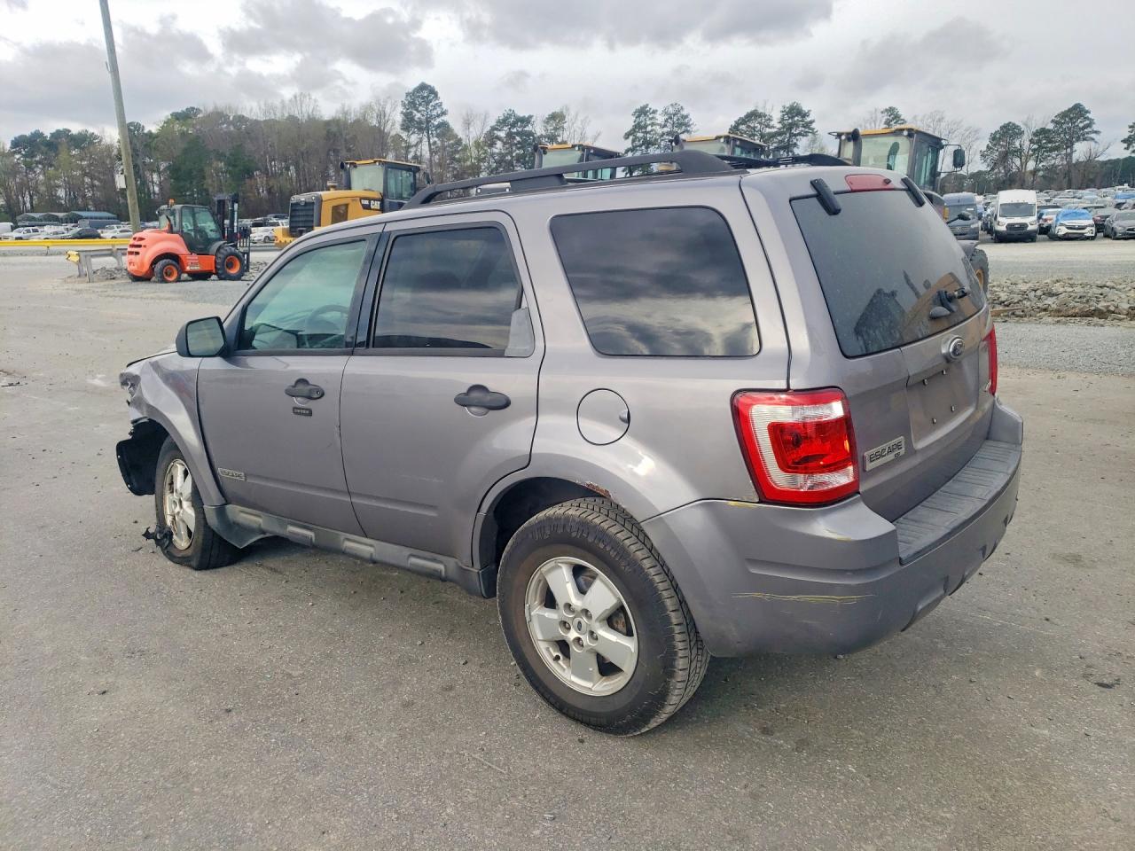 2008 Ford Escape Xlt Gray vin: 1FMCU93Z78KD42184