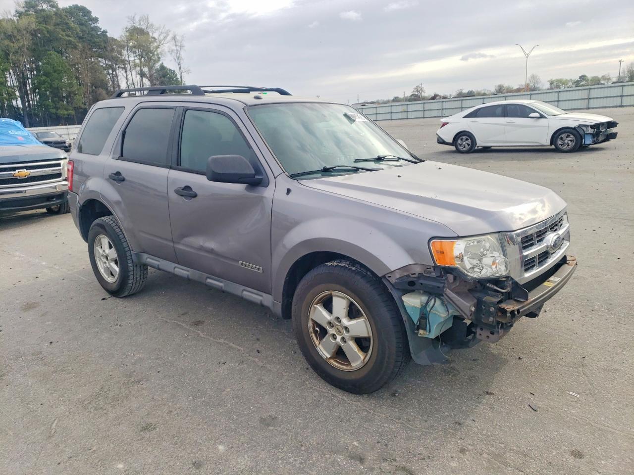 2008 Ford Escape Xlt Gray vin: 1FMCU93Z78KD42184