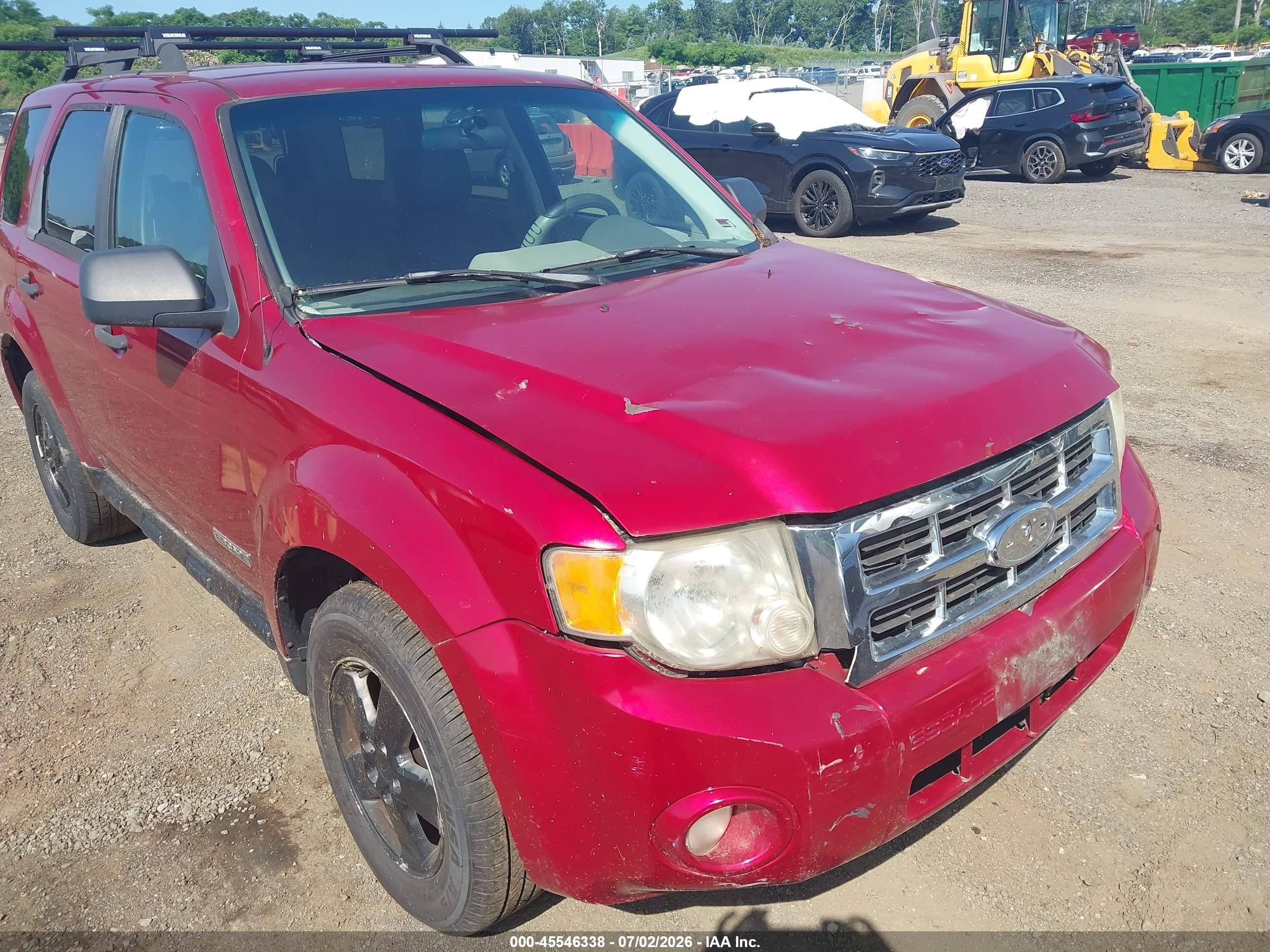2008 Ford Escape Xlt Red vin: 1FMCU93Z88KA16054