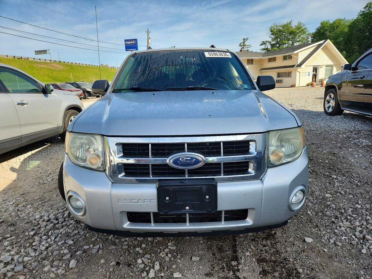 2008 Ford Escape Xlt Серебряный vin: 1FMCU93ZX8KA61822