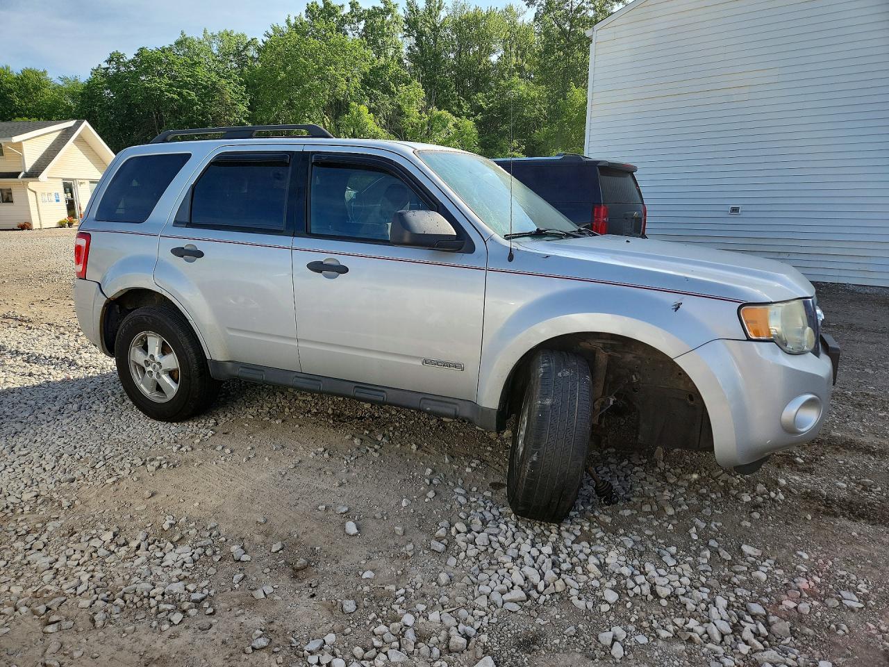 2008 Ford Escape Xlt Серебряный vin: 1FMCU93ZX8KA61822