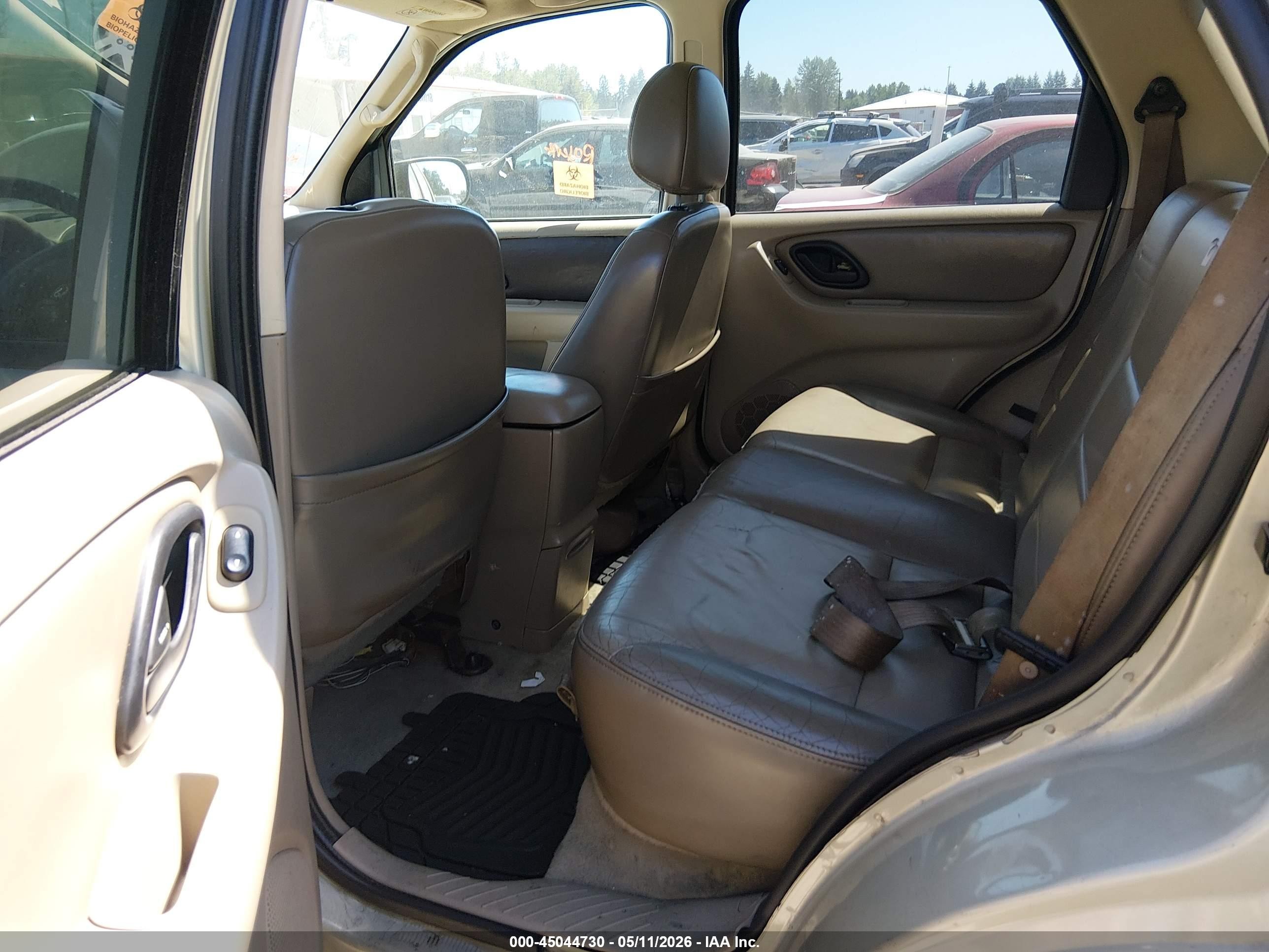 2004 Ford Escape Limited Tan vin: 1FMCU94104KA63291