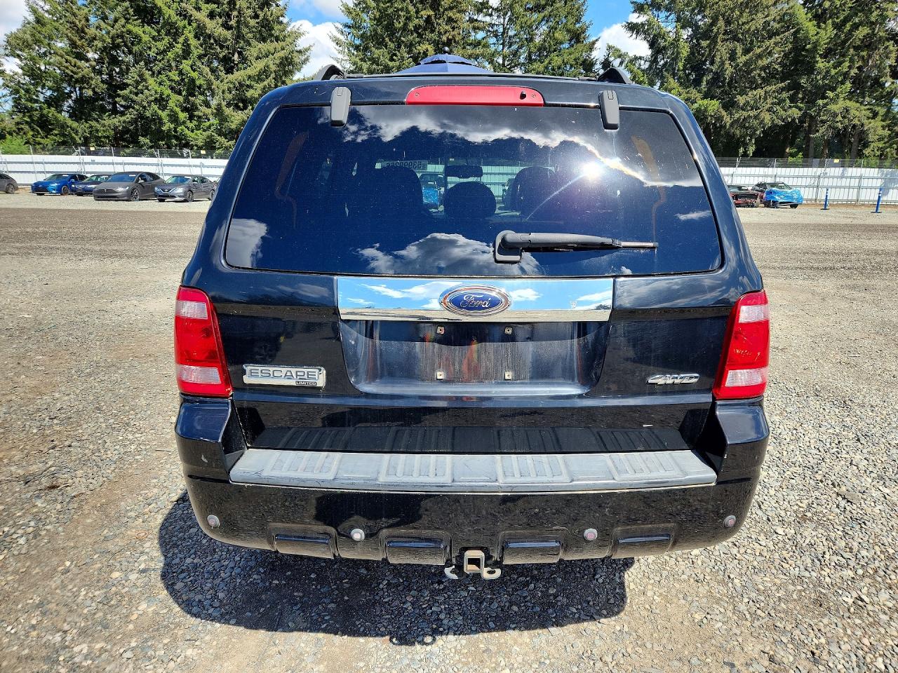 2008 Ford Escape Limited Black vin: 1FMCU94118KD00635
