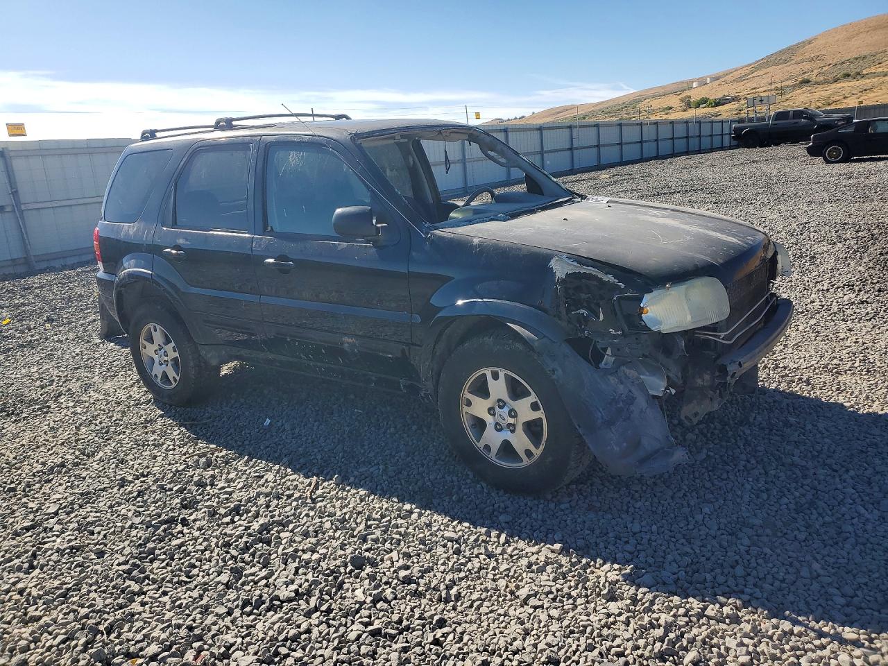 2003 Ford Escape Limited Black vin: 1FMCU94123KE03345