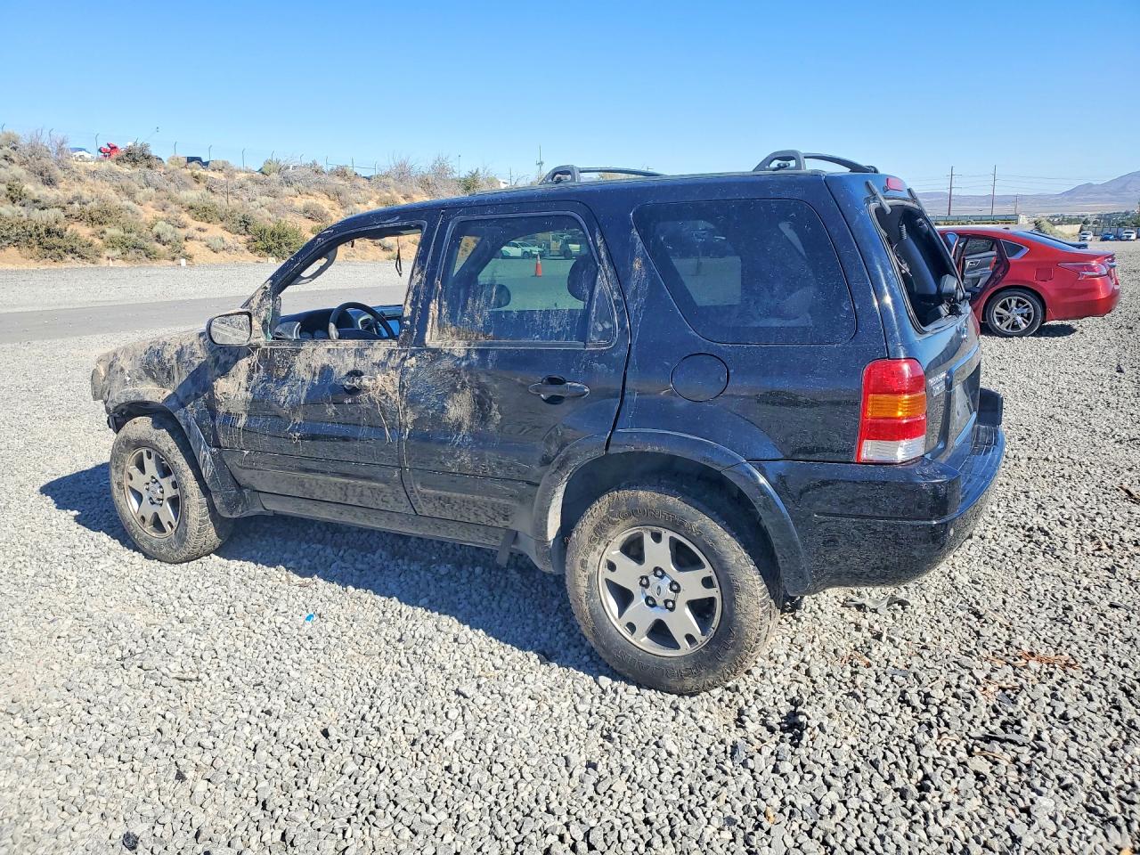 2003 Ford Escape Limited Black vin: 1FMCU94123KE03345
