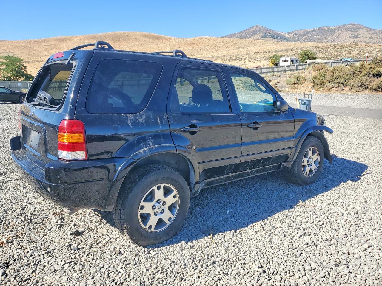 2003 Ford Escape Limited Black vin: 1FMCU94123KE03345
