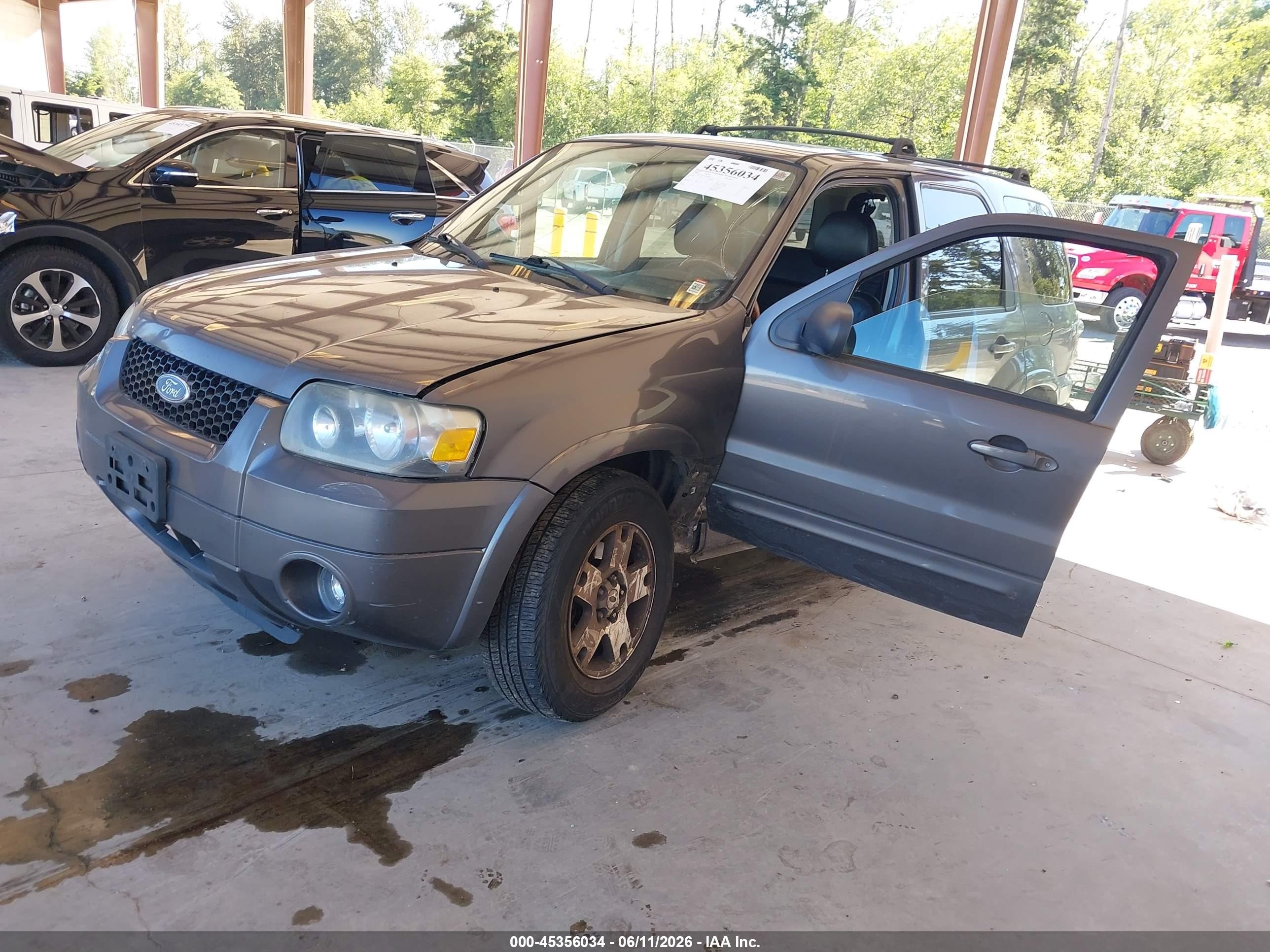 2005 Ford Escape Limited Gray vin: 1FMCU94125KB15909