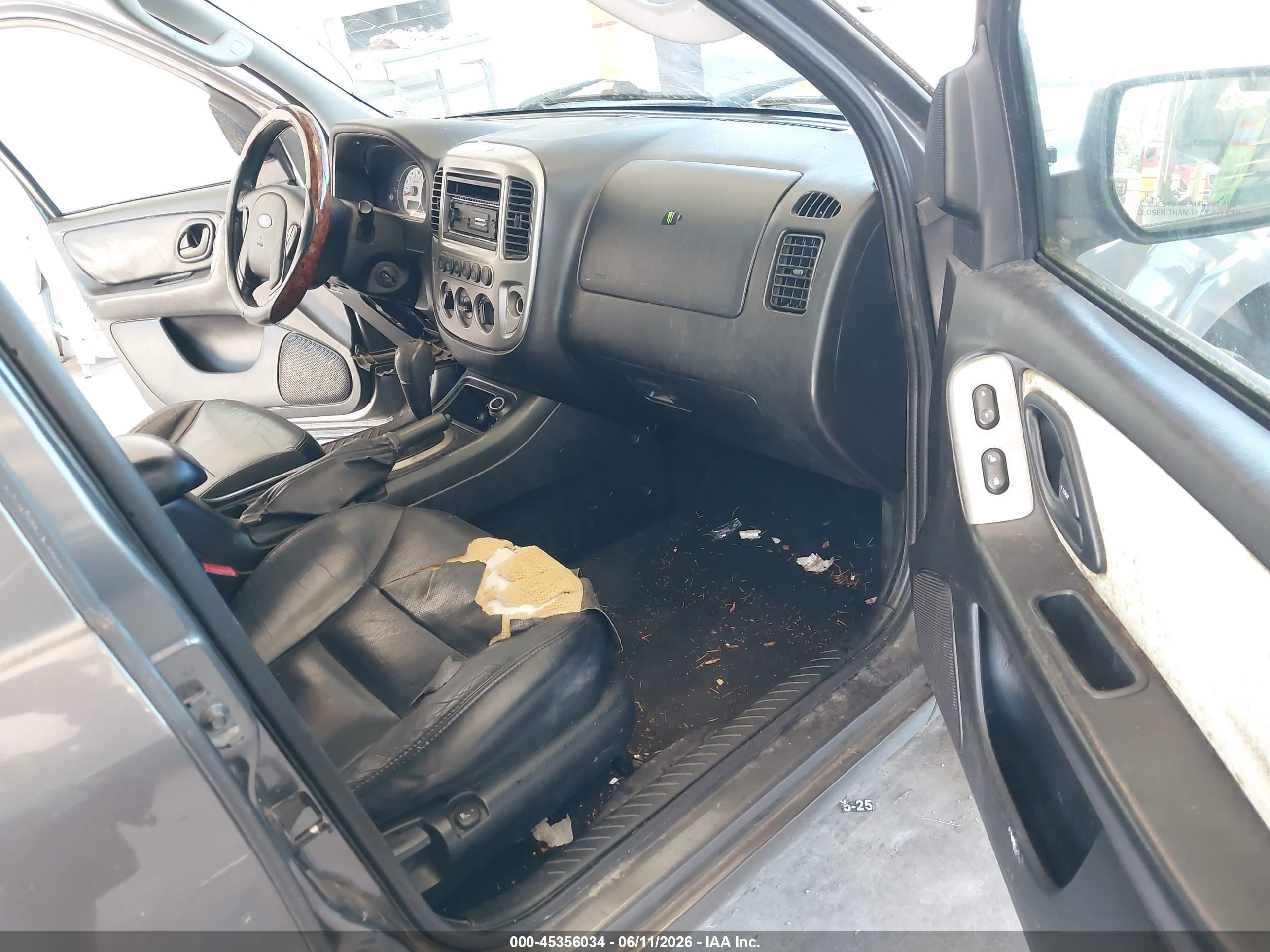 2005 Ford Escape Limited Gray vin: 1FMCU94125KB15909